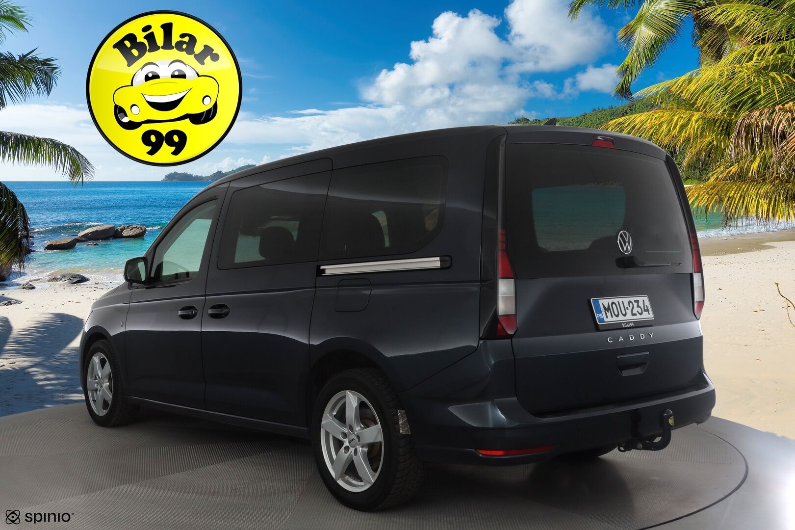 Volkswagen Caddy 2023 Family 2,0 TDI 75kW  7-P * 1.Om Suomi-auto / Vakkari / P.tutkat / Webasto / Koukku / 2xRenkaat *