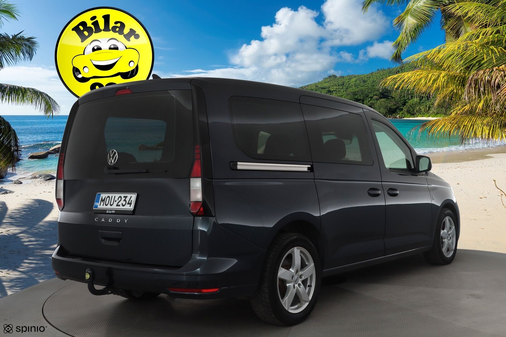 Volkswagen Caddy 2023 Family 2,0 TDI 75kW  7-P * 1.Om Suomi-auto / Vakkari / P.tutkat / Webasto / Koukku / 2xRenkaat *