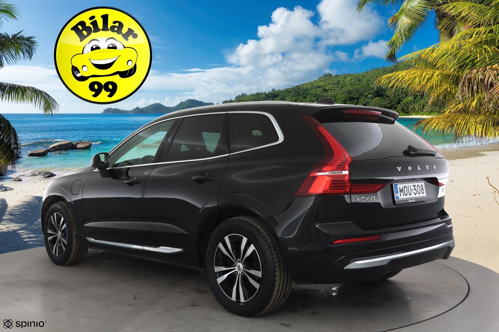 Volvo XC60 2023 T6 AWD Long Range Core aut * ACC / Webasto / Panorama / Koukku / P.Kamera / LED / Navi / Facelift / BLIS / Keyless * - 1.Om Suomi-auto / Kahdet renkaat aluvanteilla / Merkkihuollettu - HULLUT AVAJAISHULINAT KORKOTARJOUS 3,29 %