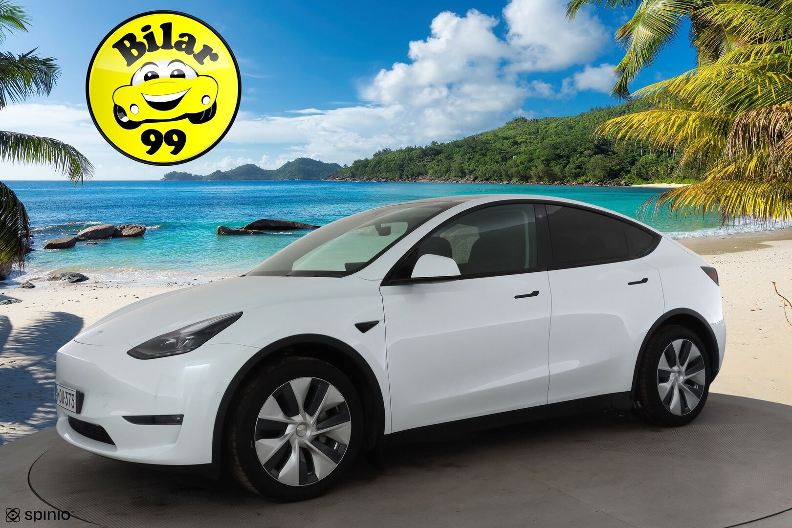 Tesla Model Y 2023 Long Range Dual Motor * Lasikatto / Koukku / ILP / ACC / Matrix-LED / Muistipenkki / P.kamera / Premium Audio / Navi * - 1-om Suomi-auto / 2x Latauskaapelit / Kahdet renkaat aluvanteilla