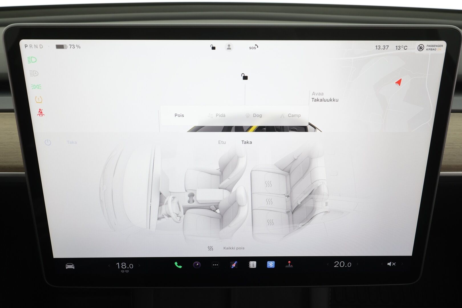 Tesla Model Y 2023 Long Range Dual Motor * Lasikatto / Koukku / ILP / ACC / Matrix-LED / Muistipenkki / P.kamera / Premium Audio / Navi * - 1-om Suomi-auto / 2x Latauskaapelit / Kahdet renkaat aluvanteilla