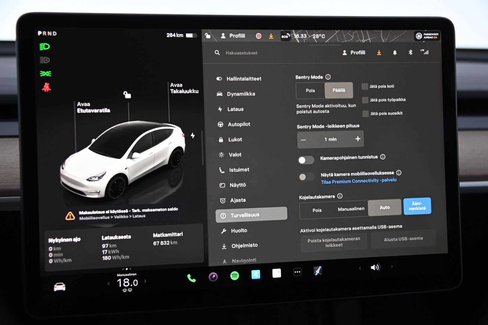 Tesla Model Y 2022 Performance Dual Motor *Lämpöpumppu / AP3 / AMD Ryzen / Premium Audio* - 3,99 % KORKOTARJOUS TÄHÄN AUTOON - Juuri saapunut! / Akku kuntotarkastettu*