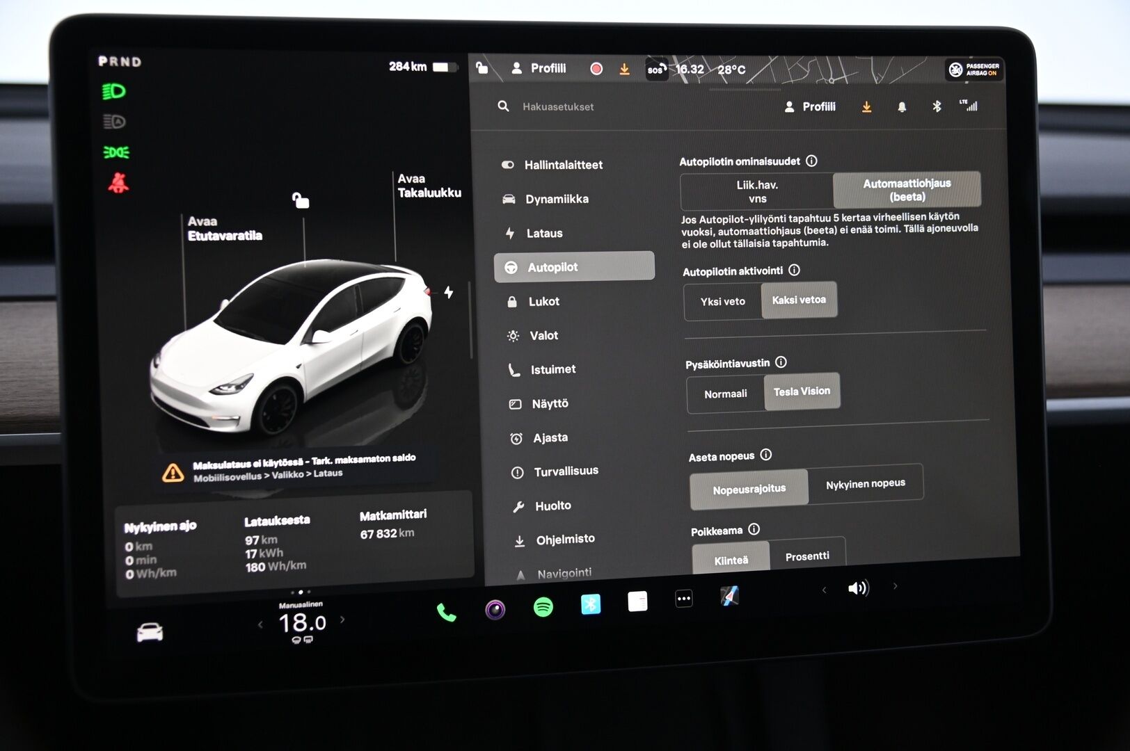 Tesla Model Y 2022 Performance Dual Motor *Lämpöpumppu / AP3 / AMD Ryzen / Premium Audio* - 3,99 % KORKOTARJOUS TÄHÄN AUTOON - Juuri saapunut! / Akku kuntotarkastettu*