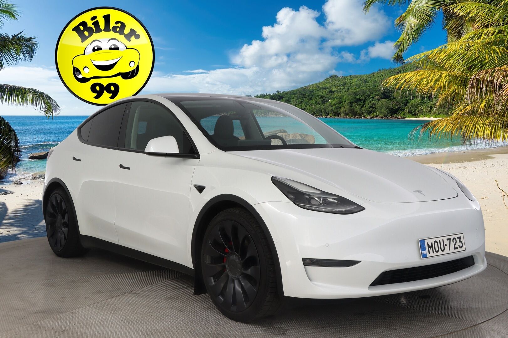 Tesla Model Y 2022 Performance Dual Motor *Lämpöpumppu / AP3 / AMD Ryzen / Premium Audio* - 3,99 % KORKOTARJOUS TÄHÄN AUTOON - Juuri saapunut! / Akku kuntotarkastettu*