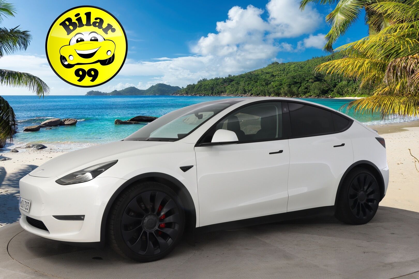 Tesla Model Y 2022 Performance Dual Motor *Lämpöpumppu / AP3 / AMD Ryzen / Premium Audio* - 3,99 % KORKOTARJOUS TÄHÄN AUTOON - Juuri saapunut! / Akku kuntotarkastettu*