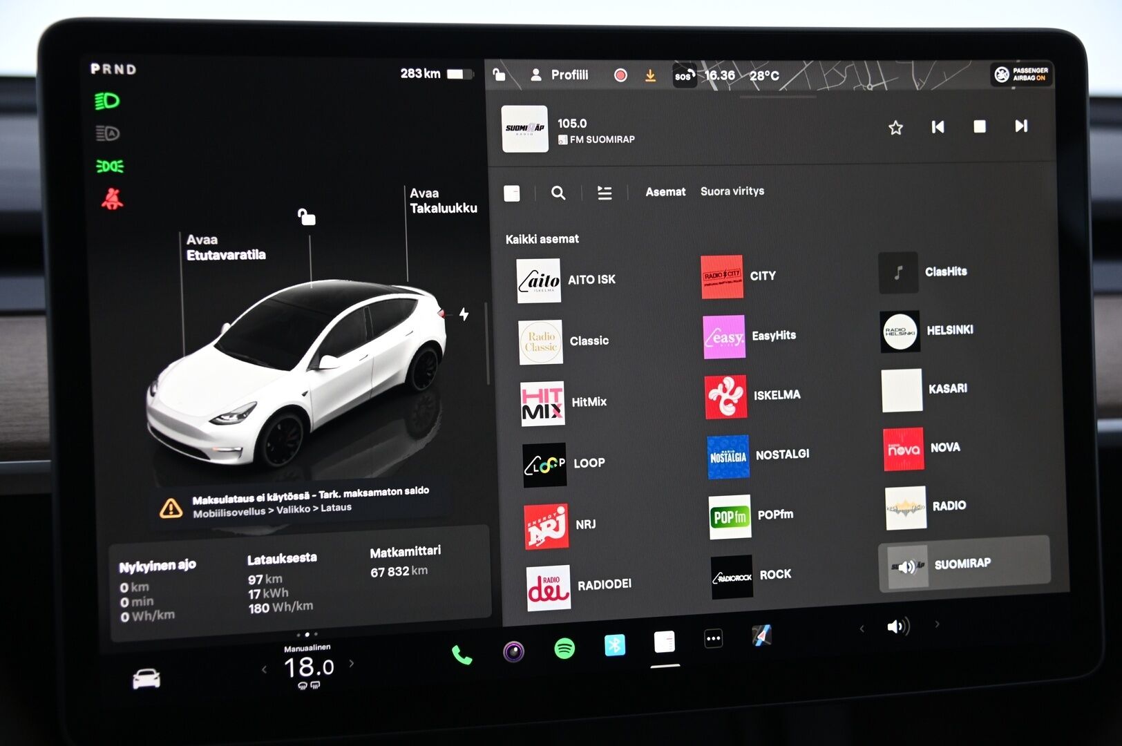 Tesla Model Y 2022 Performance Dual Motor *Lämpöpumppu / AP3 / AMD Ryzen / Premium Audio* - 3,99 % KORKOTARJOUS TÄHÄN AUTOON - Juuri saapunut! / Akku kuntotarkastettu*