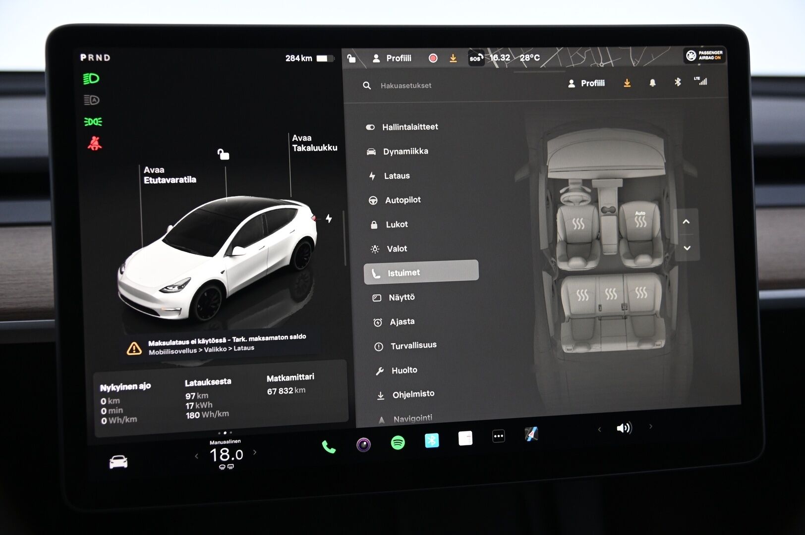 Tesla Model Y 2022 Performance Dual Motor *Lämpöpumppu / AP3 / AMD Ryzen / Premium Audio* - 3,99 % KORKOTARJOUS TÄHÄN AUTOON - Juuri saapunut! / Akku kuntotarkastettu*