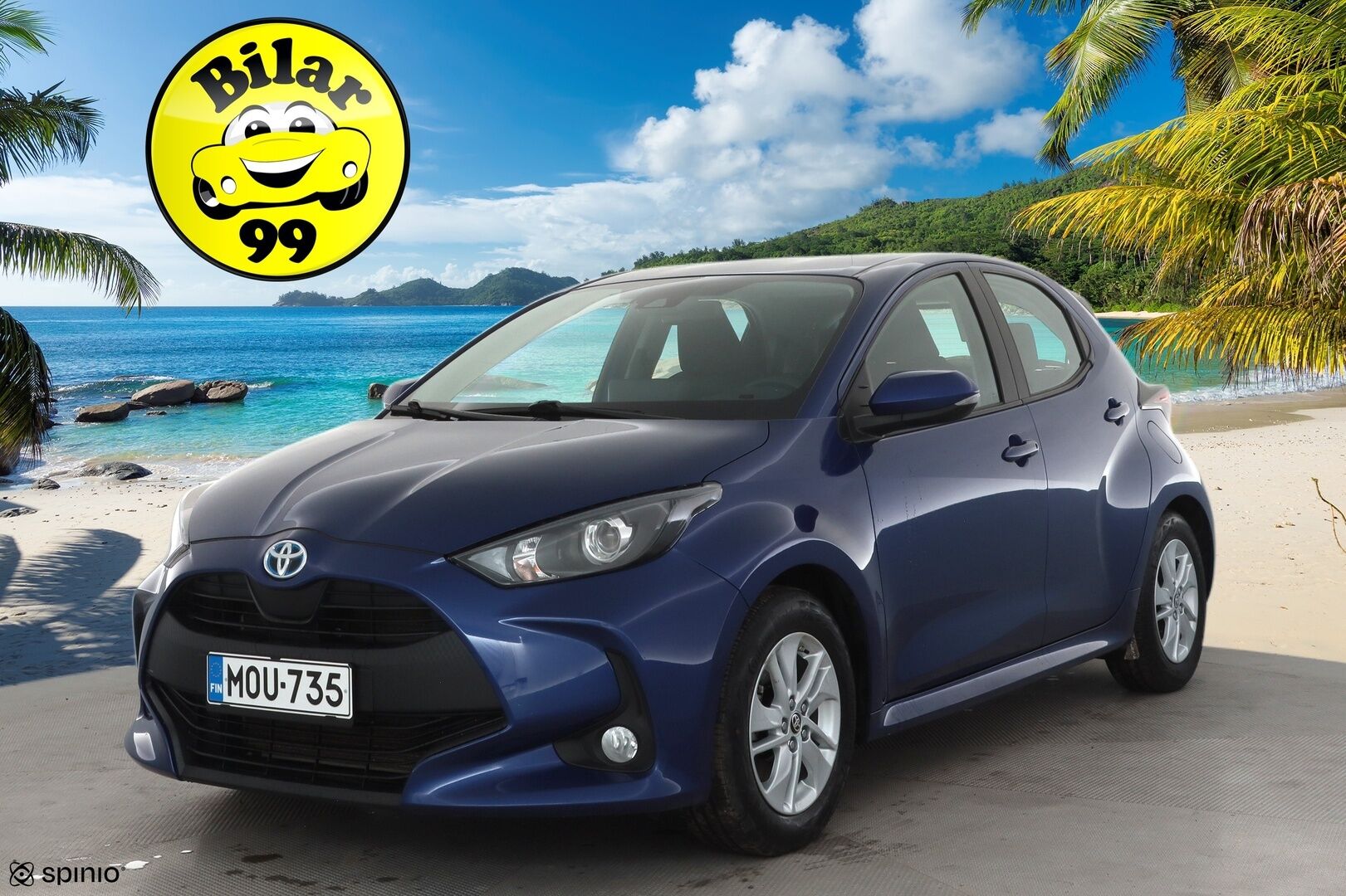 Toyota Yaris 2023 1,5 Hybrid Active * ACC / P.Kamera / Kaistavahti / Apple&Android / 2x Renkaat / ALV * - HULLUT AVAJAISHULINAT KORKOTARJOUS 3,29 %