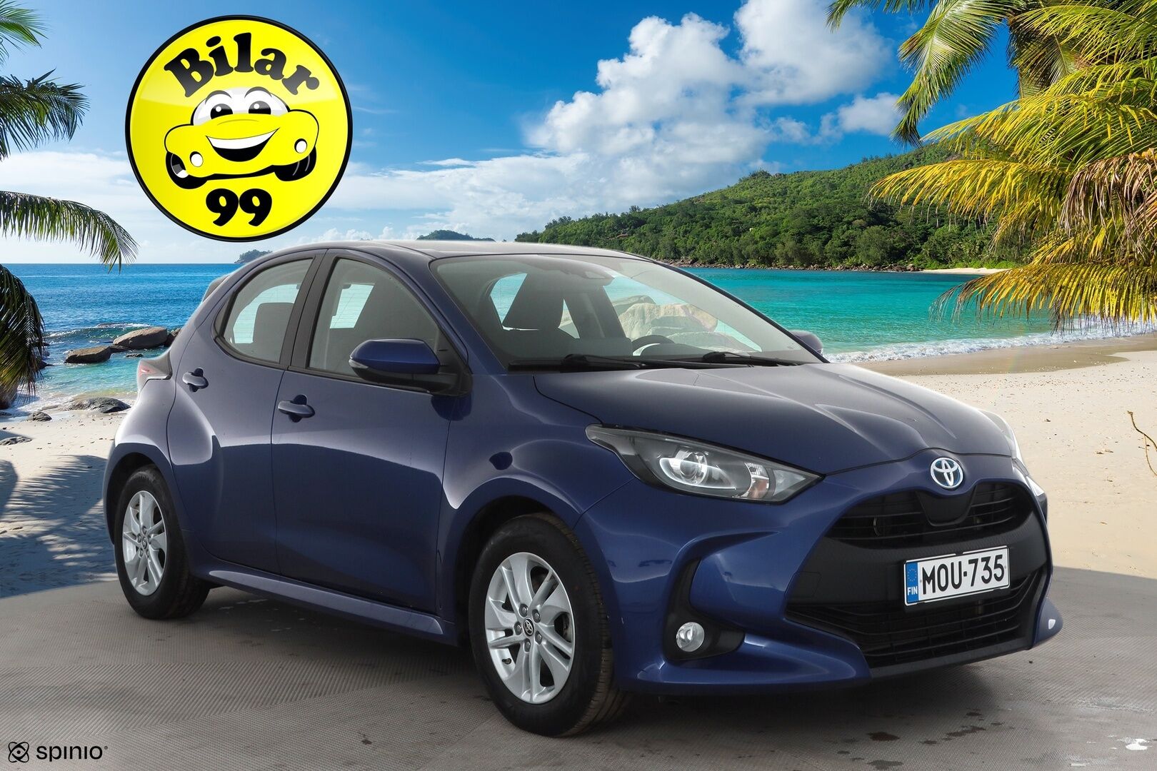 Toyota Yaris 2023 1,5 Hybrid Active * ACC / P.Kamera / Kaistavahti / Apple&Android / 2x Renkaat / ALV * - HULLUT AVAJAISHULINAT KORKOTARJOUS 3,29 %