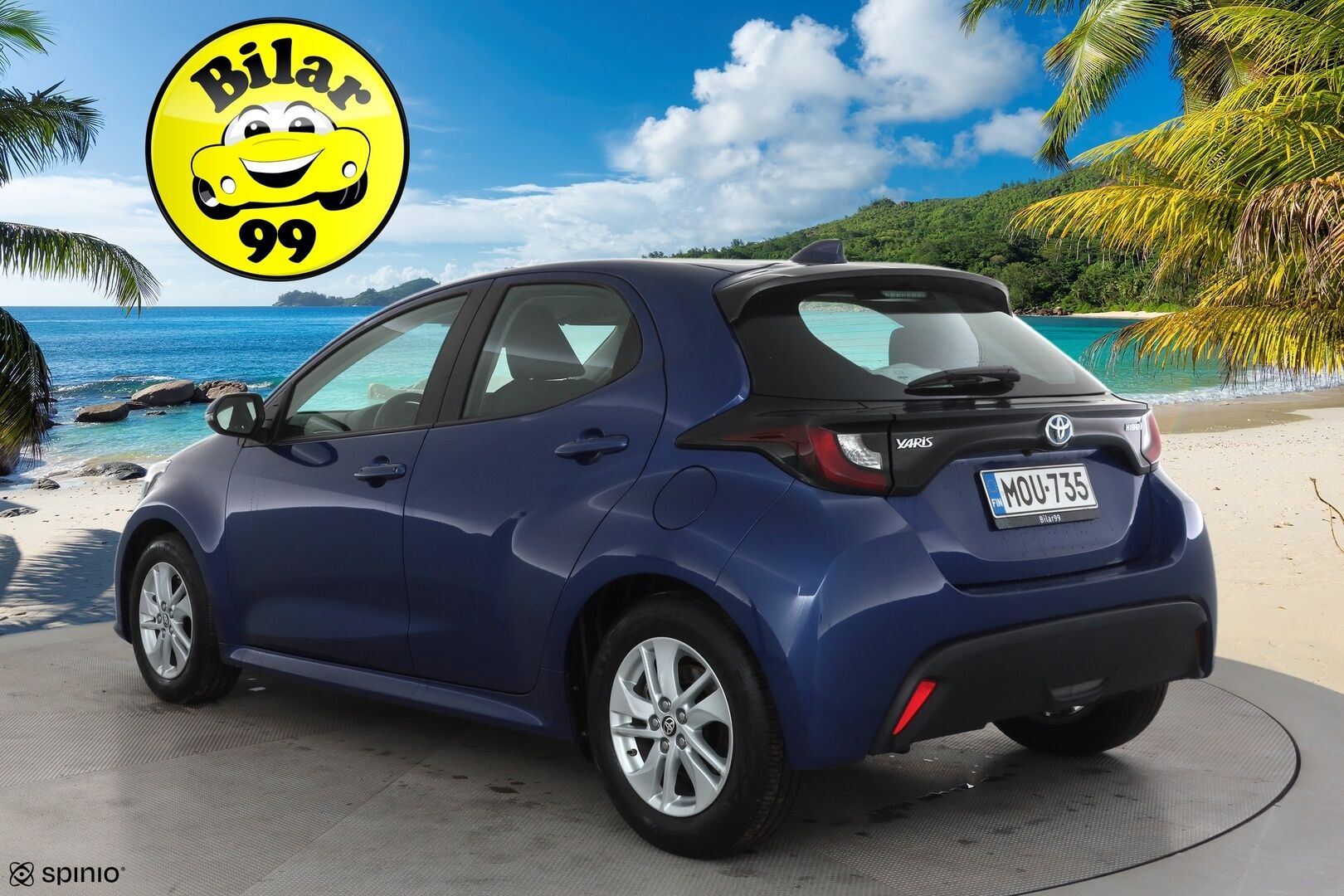 Toyota Yaris 2023 1,5 Hybrid Active * ACC / P.Kamera / Kaistavahti / Apple&Android / 2x Renkaat / ALV * - HULLUT AVAJAISHULINAT KORKOTARJOUS 3,29 %