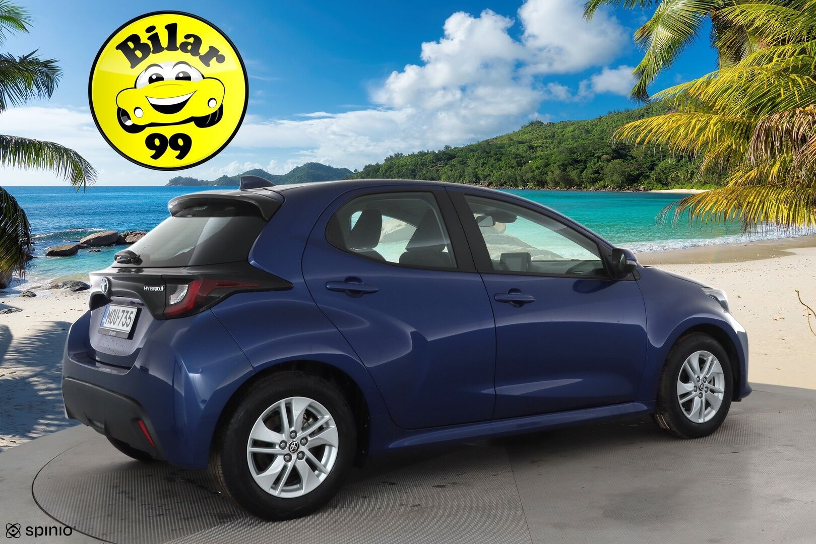 Toyota Yaris 2023 1,5 Hybrid Active * ACC / P.Kamera / Kaistavahti / Apple&Android / 2x Renkaat / ALV * - HULLUT AVAJAISHULINAT KORKOTARJOUS 3,29 %