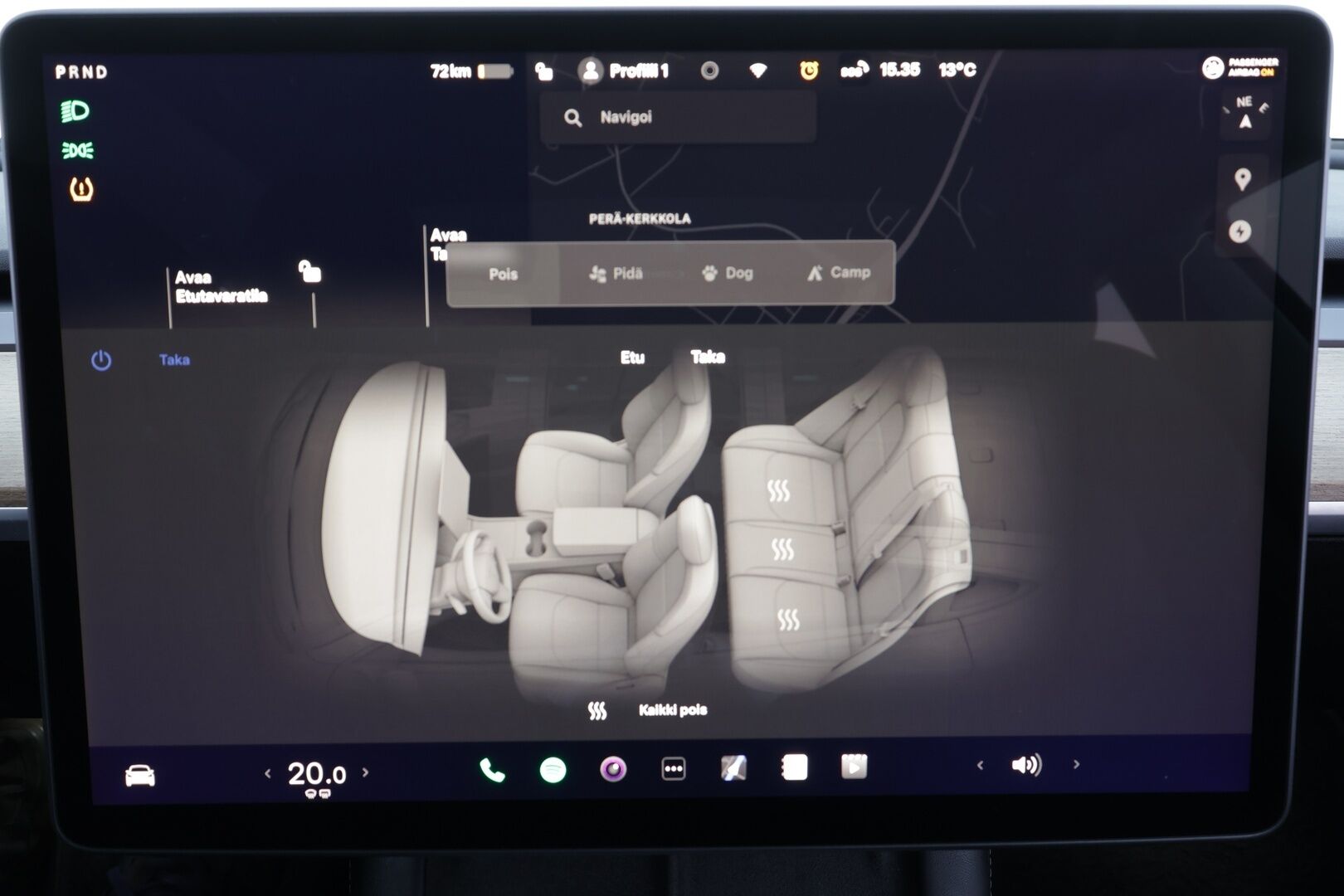 Tesla Model 3 2022 Performance * P.kamera / Premium Audio / Lasikatto / Nahat / Matrix LED / Navi / ILP * - Akku kuntotarkastettu - HULLU BLACKWEEK KORKOTARJOUS 2,49%