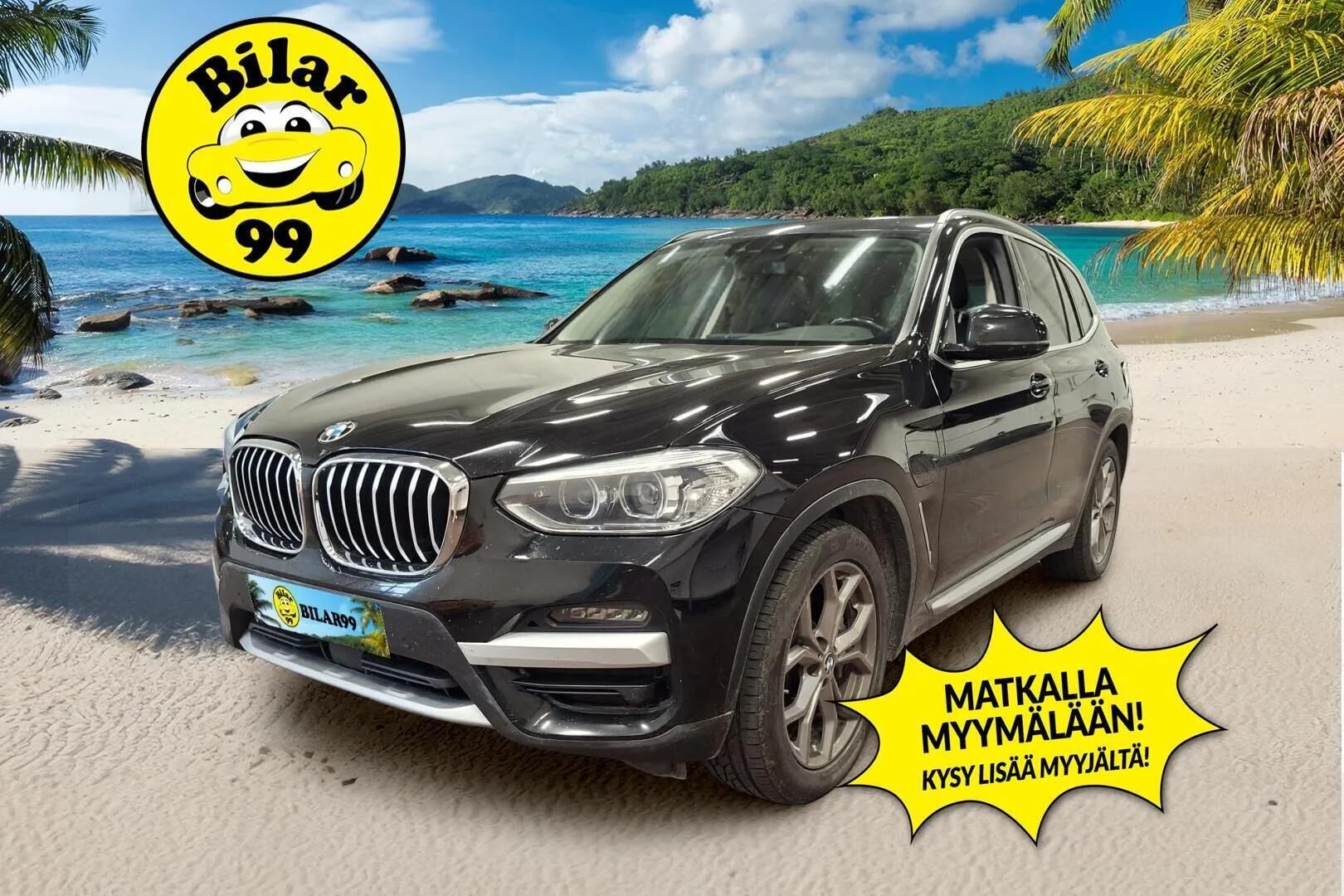 BMW X3 2020 G01 xDrive 30e A Business X-Line - | ACC | Hi-Fi | Koukku | Digimittaristo | LED | Sporttipenkit | P.tutkat | Navi | Apple & Android | Ambient Light | 2x renkaat ja vanteet |