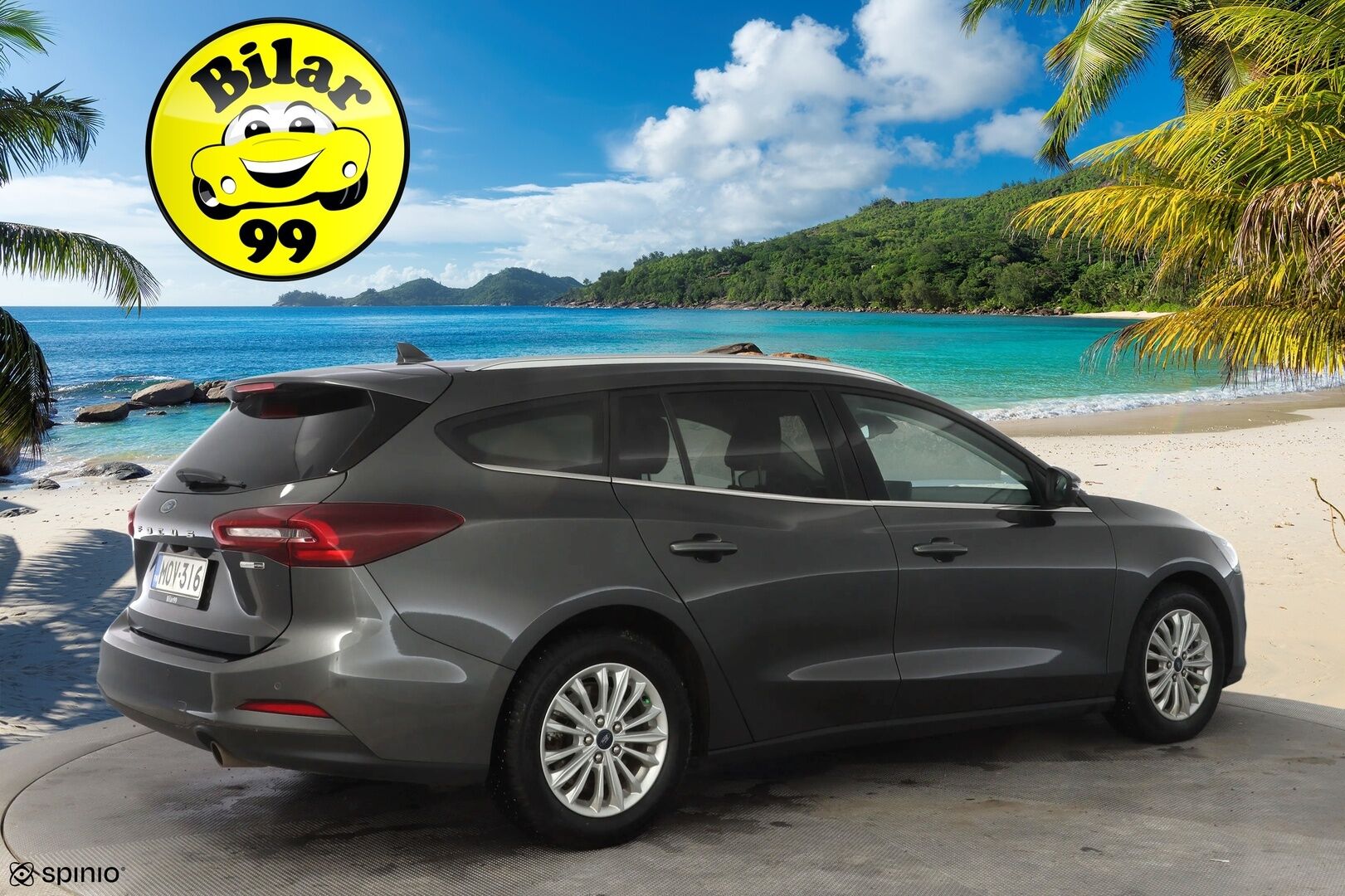 Ford Focus 2023 1.0 EcoBoost Hybrid Powershift 125hv A7 Titanium Wagon *Bang&Olufsen / Digimittaristo / ACC / Lohkolämmitin / Kamera / Sähkökontti* - Suomi-auto / Kahdet renkaat / Huippuvarustelu