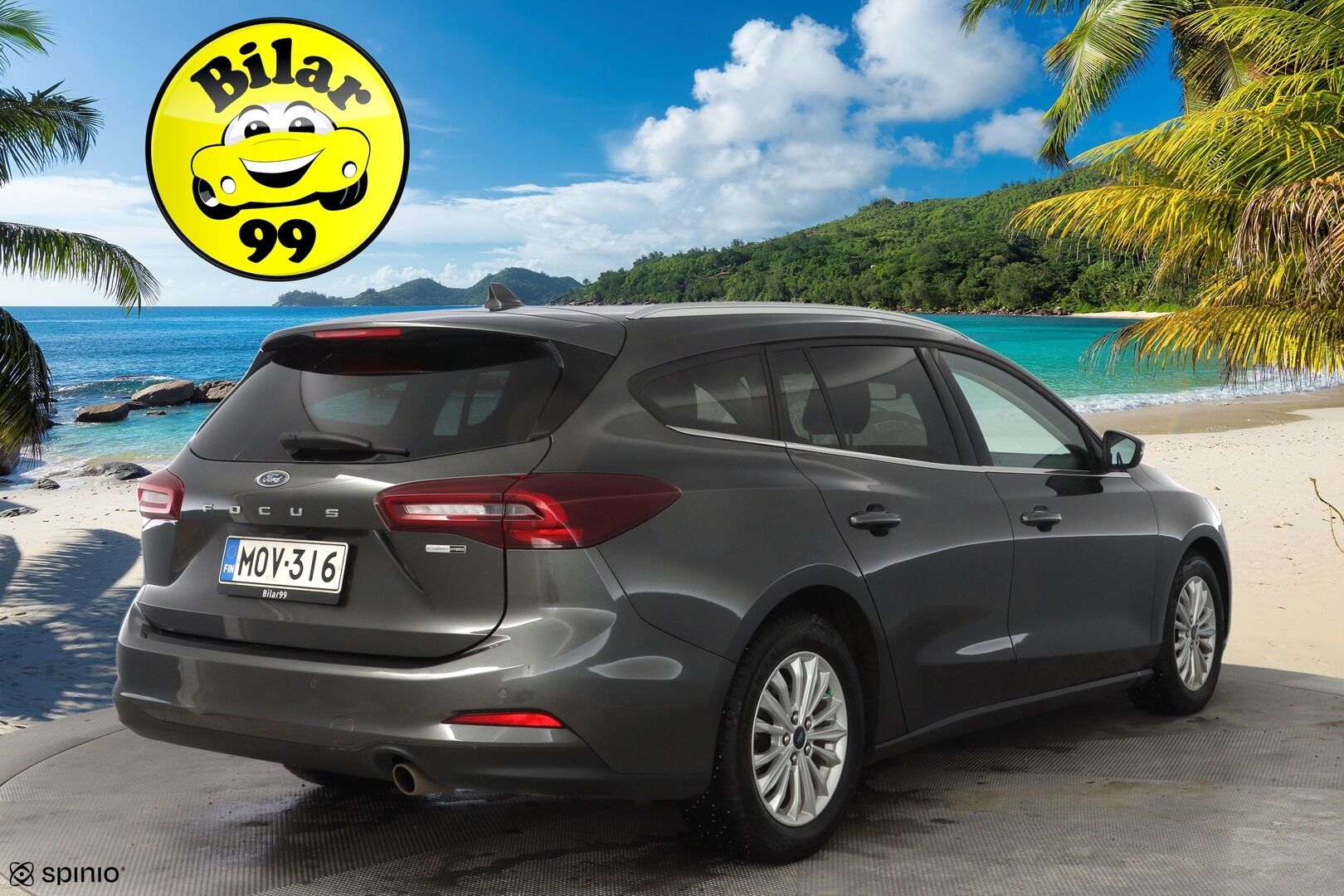 Ford Focus 2023 1.0 EcoBoost Hybrid Powershift 125hv A7 Titanium Wagon *Bang&Olufsen / Digimittaristo / ACC / Lohkolämmitin / Kamera / Sähkökontti* - Suomi-auto / Kahdet renkaat / Huippuvarustelu - HULLUT AVAJAISHULINAT KORKOTARJOUS 3,29 %