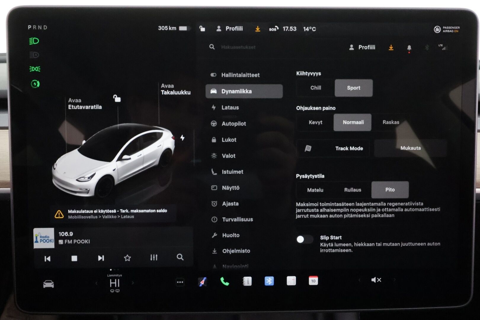 Tesla Model 3 2022 Long Range * Lasikatto / ILP / ACC / Matrix-LED / P.kamera / Muistipenkki / Premium Audio / Navi / Kaistavahti * - 2x Latauskaapelit - HULLUT BLACKWEEK JATKOT - KORKOTARJOUS 2,49%