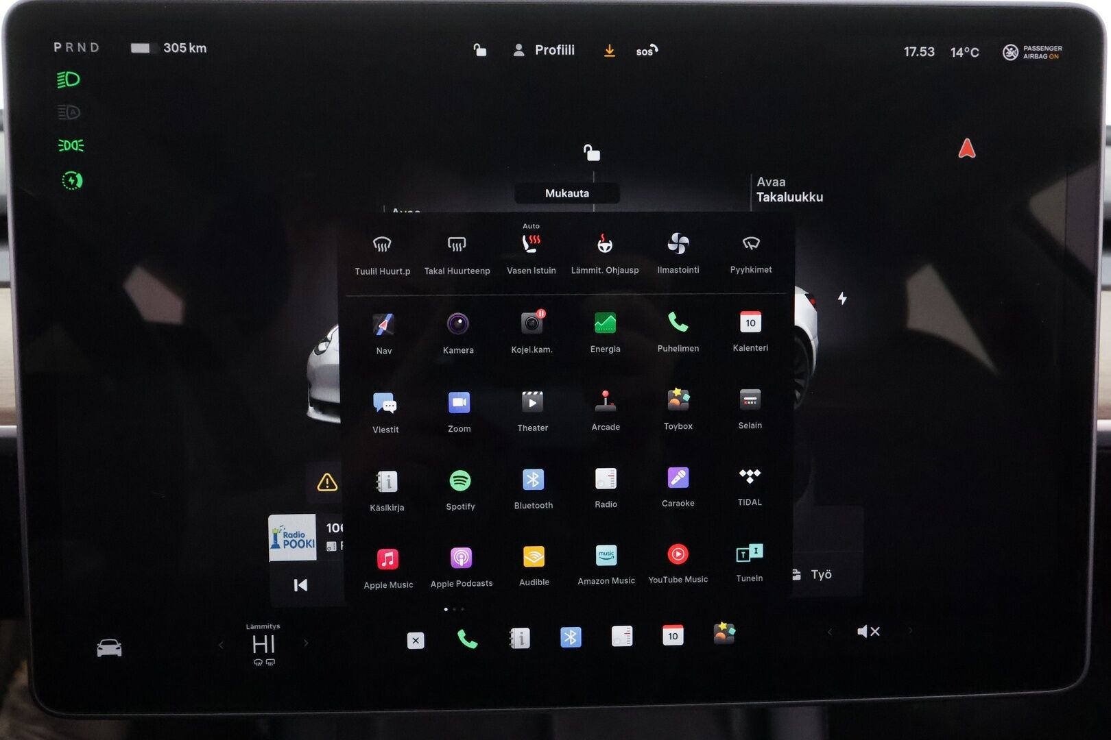 Tesla Model 3 2022 Long Range * Lasikatto / ILP / ACC / Matrix-LED / P.kamera / Muistipenkki / Premium Audio / Navi / Kaistavahti * - 2x Latauskaapelit - HULLUT BLACKWEEK JATKOT - KORKOTARJOUS 2,49%