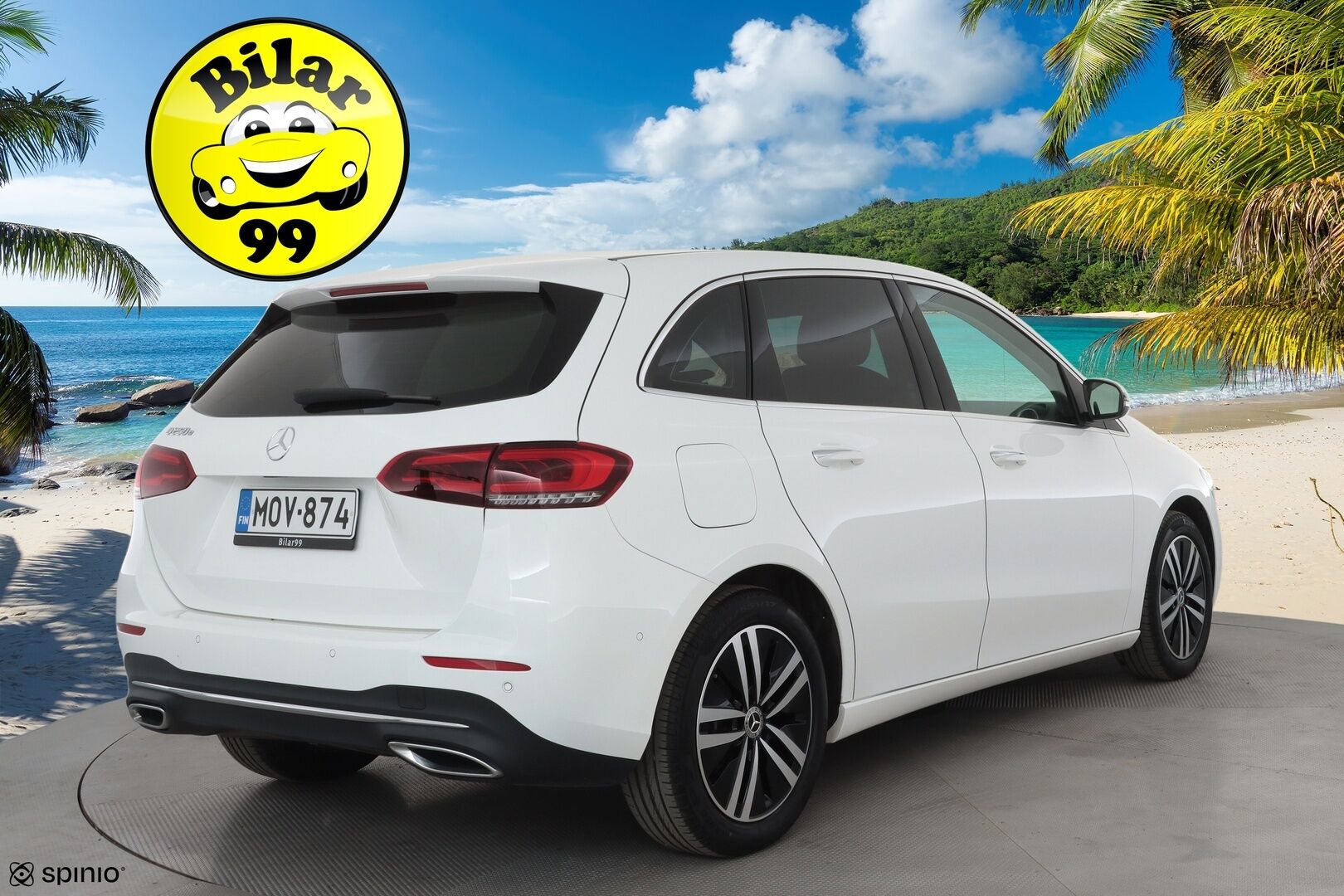 Mercedes-Benz B 2023 250 e A Business Edition * Multibeam LED / Peruutuskamera / Widescreen / Comand Navi / Puolinahkasisusta / Vakkari / Keyless - 1.Om Suomi-auto / Kahdet renkaat aluvanteilla - HULLUT AVAJAISHULINAT KORKOTARJOUS 3,29 %