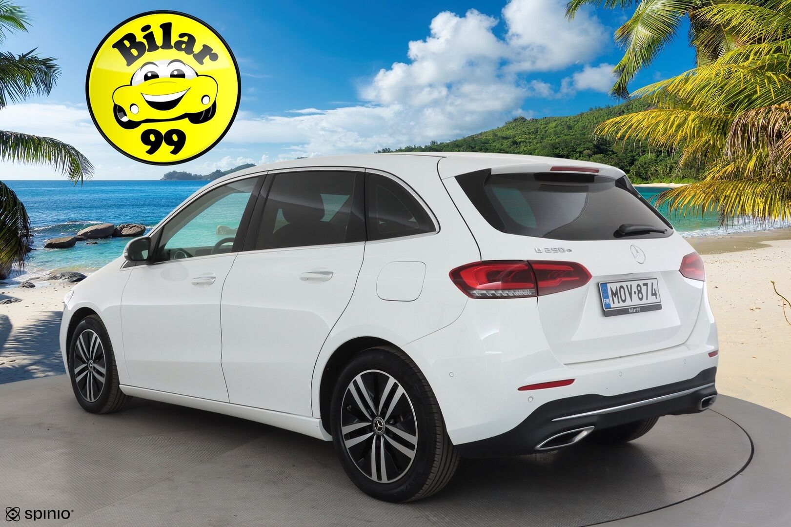 Mercedes-Benz B 2023 250 e A Business Edition * Multibeam LED / Peruutuskamera / Widescreen / Comand Navi / Puolinahkasisusta / Vakkari / Keyless - 1.Om Suomi-auto / Kahdet renkaat aluvanteilla - HULLUT AVAJAISHULINAT KORKOTARJOUS 3,29 %