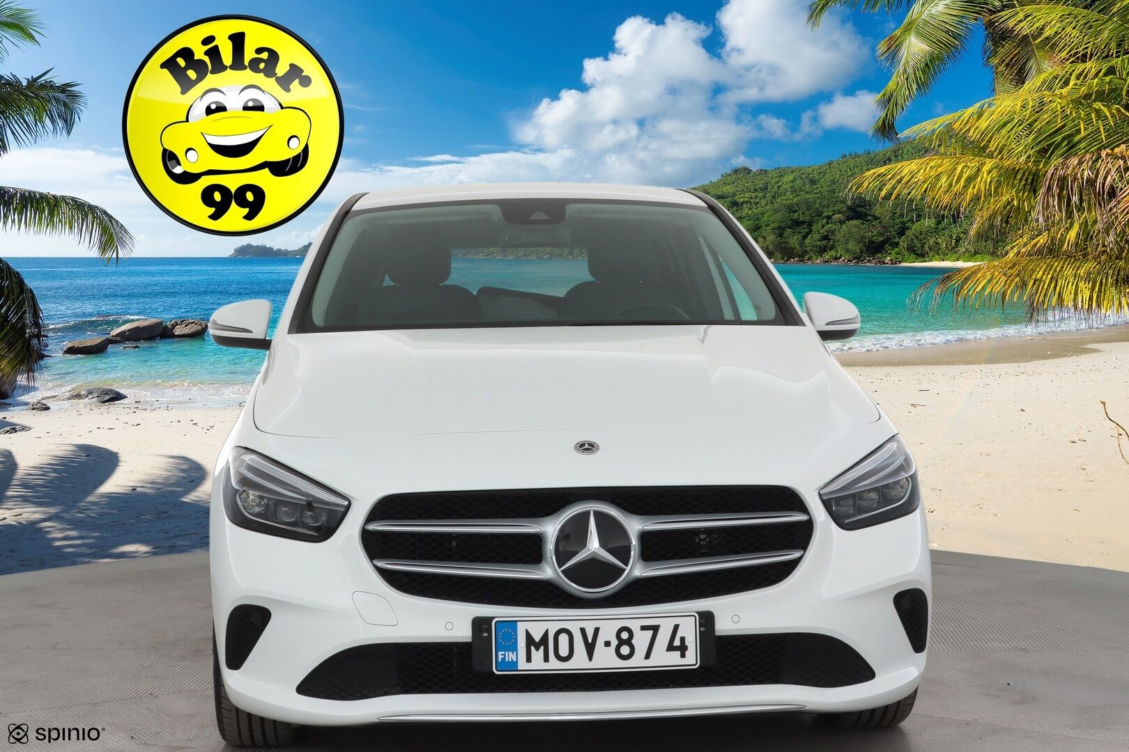 Mercedes-Benz B 2023 250 e A Business Edition * Multibeam LED / Peruutuskamera / Widescreen / Comand Navi / Puolinahkasisusta / Vakkari / Keyless - 1.Om Suomi-auto / Kahdet renkaat aluvanteilla - HULLUT AVAJAISHULINAT KORKOTARJOUS 3,29 %