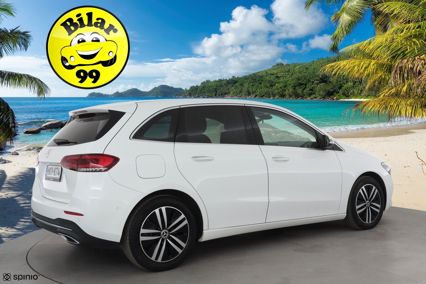 Mercedes-Benz B 2023 250 e A Business Edition * Multibeam LED / Peruutuskamera / Widescreen / Comand Navi / Puolinahkasisusta / Vakkari / Keyless - 1.Om Suomi-auto / Kahdet renkaat aluvanteilla - HULLUT AVAJAISHULINAT KORKOTARJOUS 3,29 %