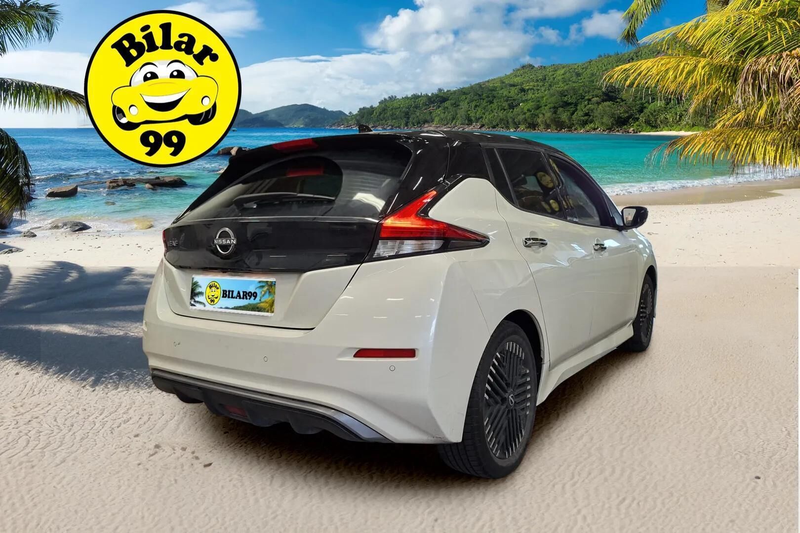 Nissan Leaf 2022 N-Connecta MY22 39 kWh LED FI - SOH 91,1 | 360° kamera | BLIS | Adaptiivinen vakkari | Lane/Side Assist | LED-valot | Keyless | Ratinlämmitys | 2x renkaat&vanteet |