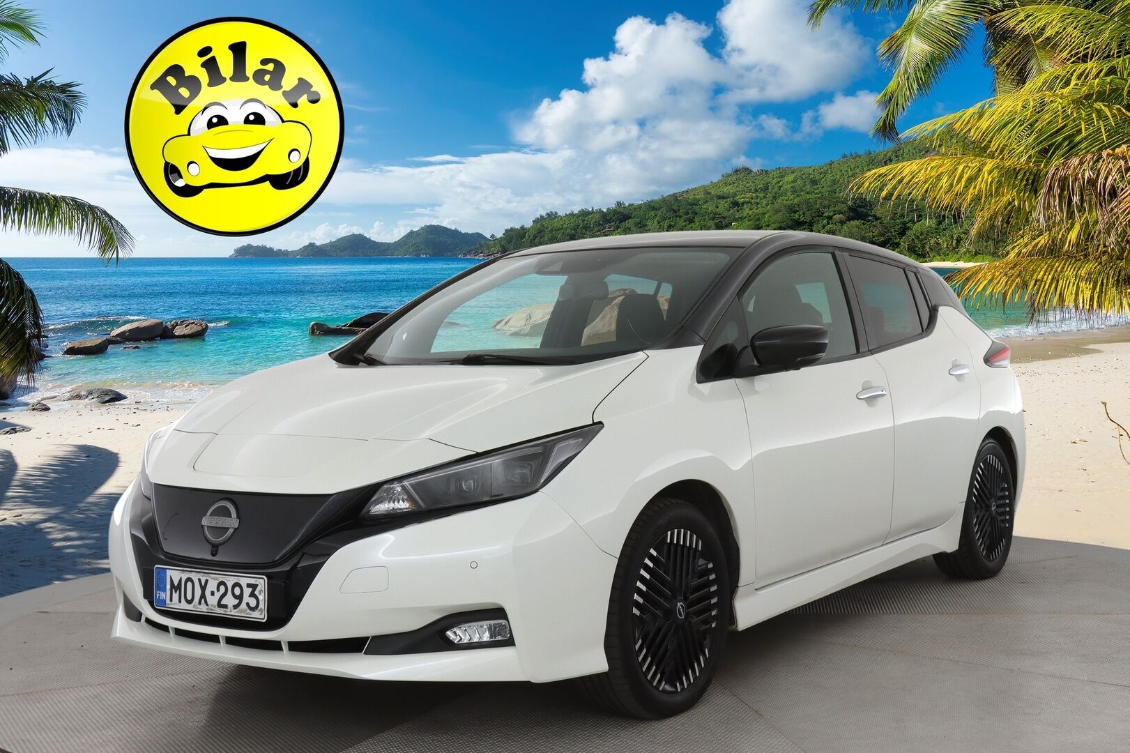 Nissan Leaf 2023 N-Connecta MY22 39 kWh LED FI - | SOH 91,1% | 360° kamera | BLIS | Adaptiivinen vakkari | Lane/Side Assist | LED-valot | Keyless | Ratinlämmitys | 2x renkaat&vanteet |