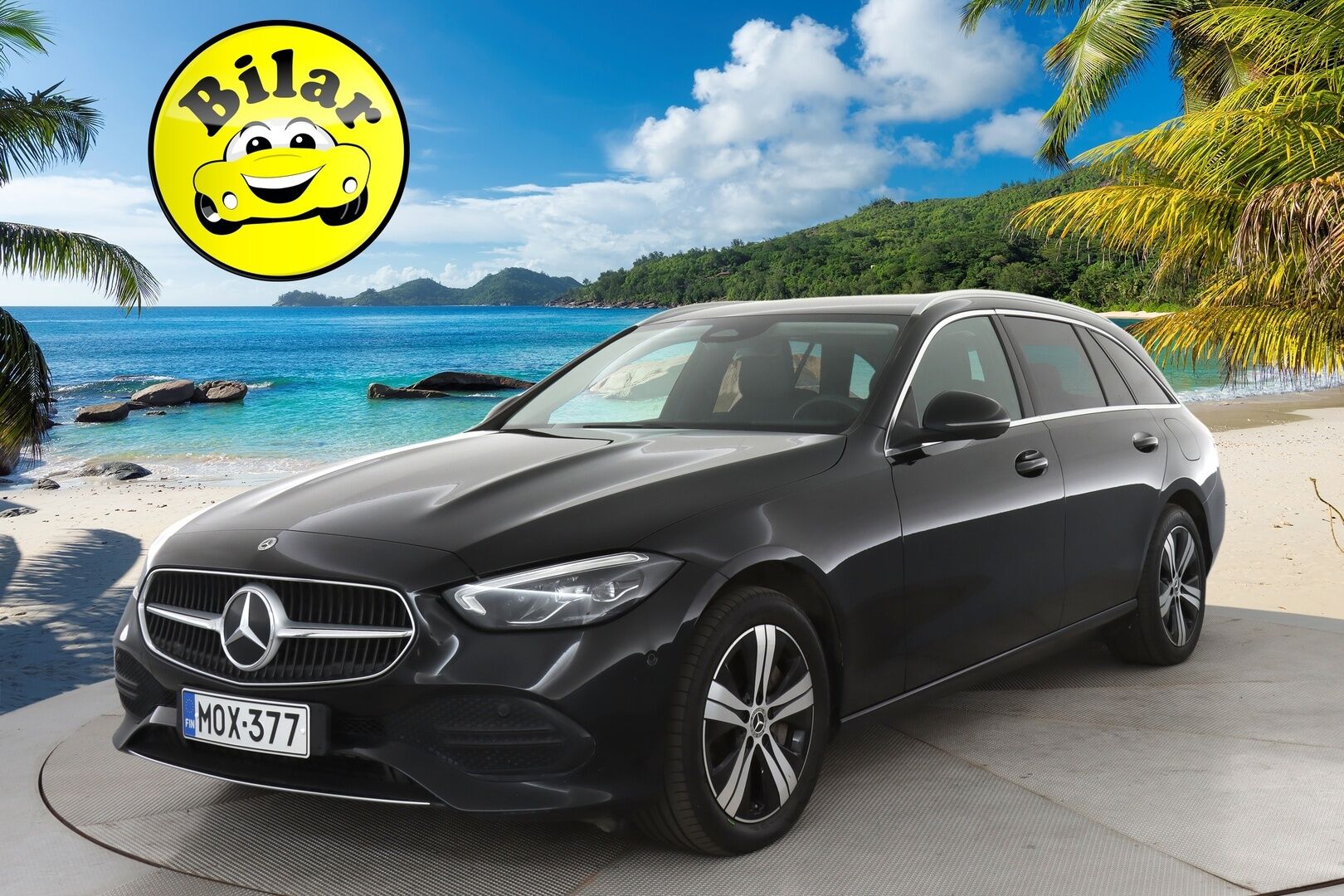 Mercedes-Benz C 2023 300 e T A Business - | Distronic Pro | Merkkihuollot! | P.kamera | IHC | Puolinahat | Koukku | Sähköluukku | Navi | 1.Om Suomi-auto | Kahdet renkaat aluvanteilla |