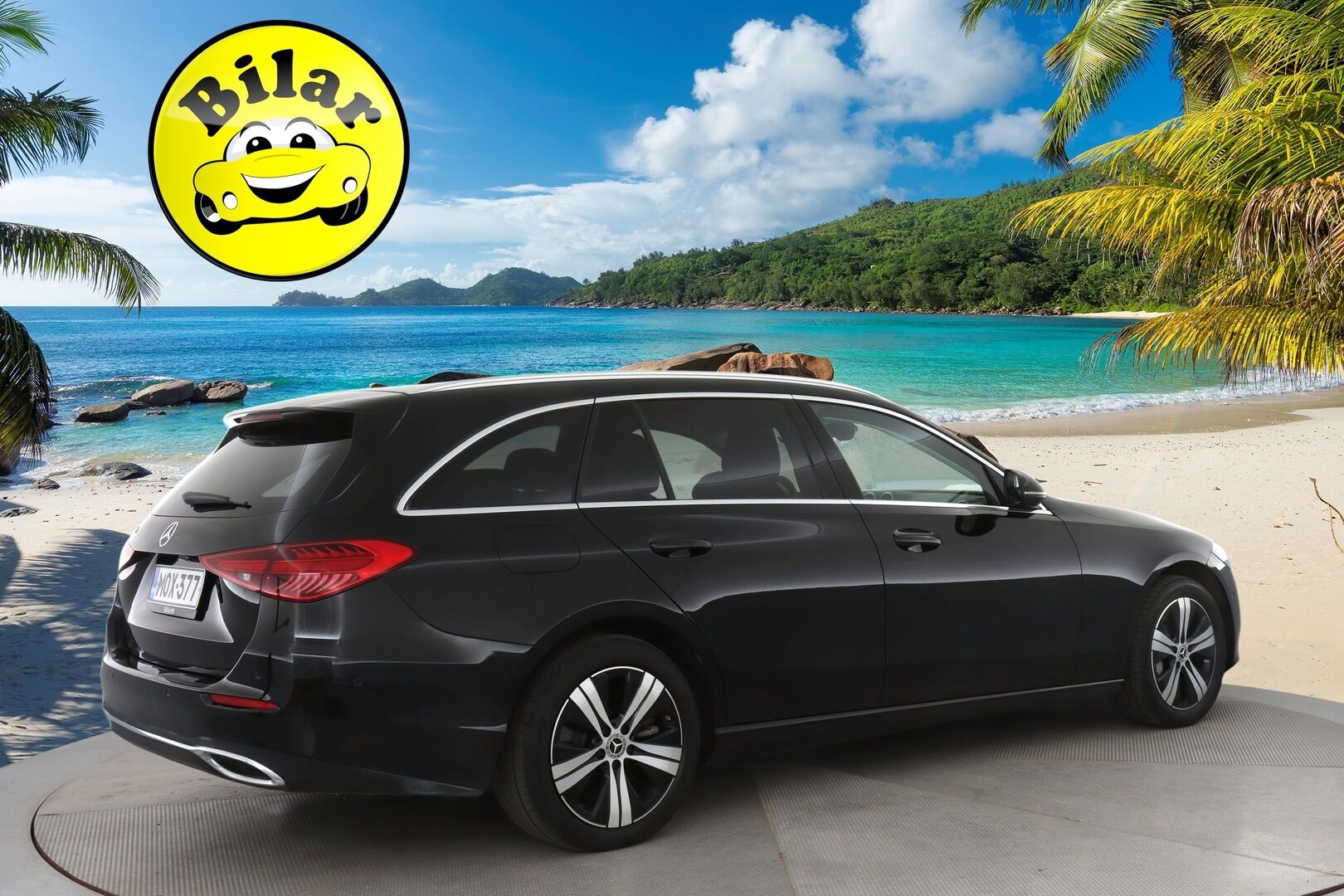 Mercedes-Benz C 2023 300 e T A Business - | Distronic Pro | Merkkihuollot! | P.kamera | IHC | Puolinahat | Koukku | Sähköluukku | Navi | 1.Om Suomi-auto | Kahdet renkaat aluvanteilla |
