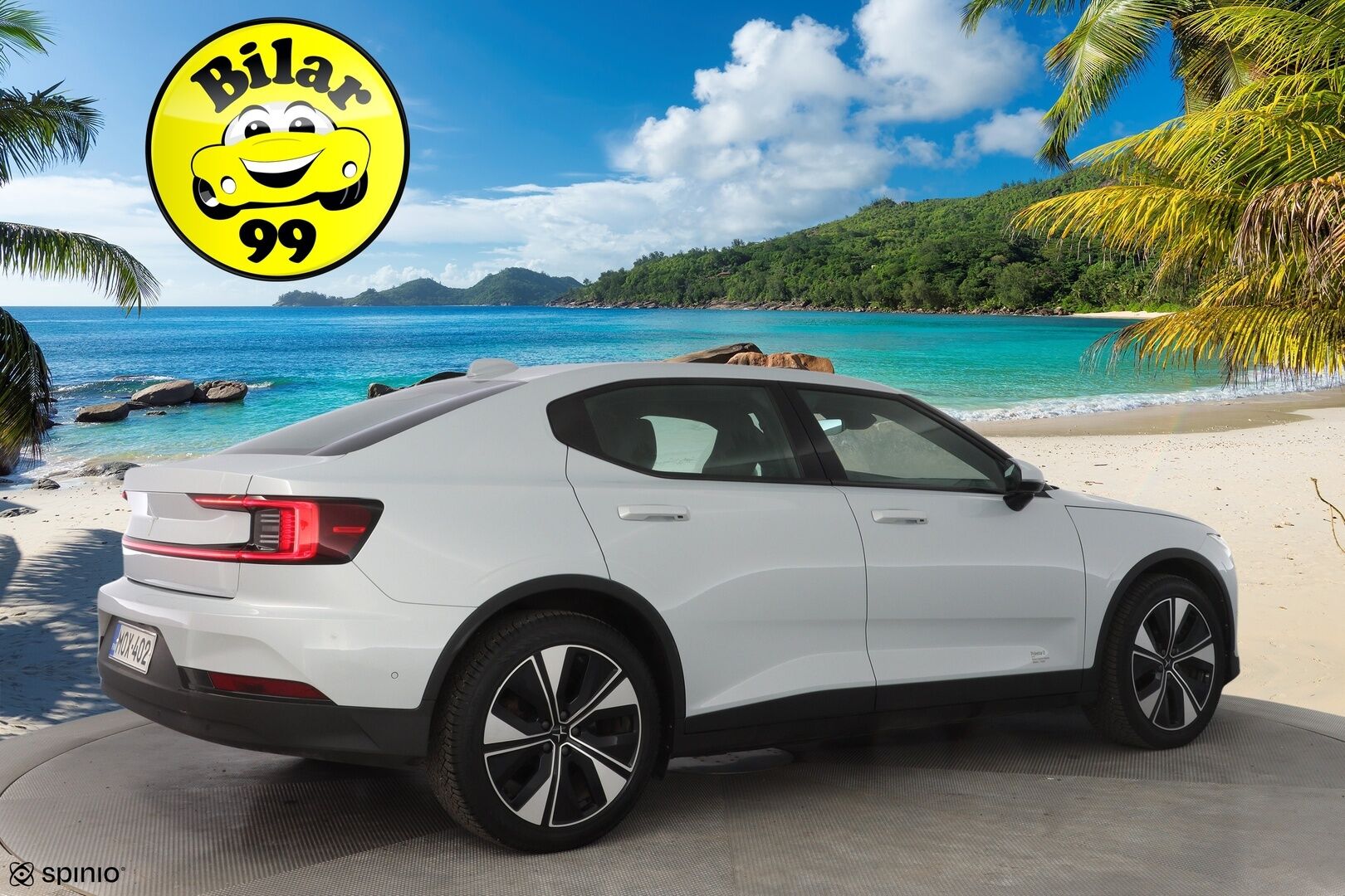 Polestar 2 2023 Standard Range Single Motor, 170kW, 69kWh * ACC / 360 Kamera / Lisälämmitin / Kuskinpenkki muistilla / Pilot assist * - Suomi-auto / SoH 94% / Pilot Lite