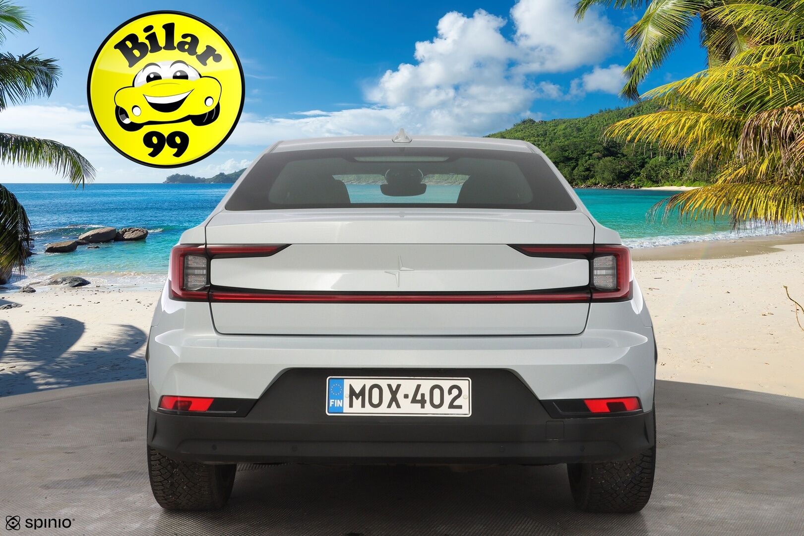 Polestar 2 2023 Standard Range Single Motor, 170kW, 69kWh * ACC / 360 Kamera / Lisälämmitin / Kuskinpenkki muistilla / Pilot assist * - Suomi-auto / SoH 94% / Pilot Lite