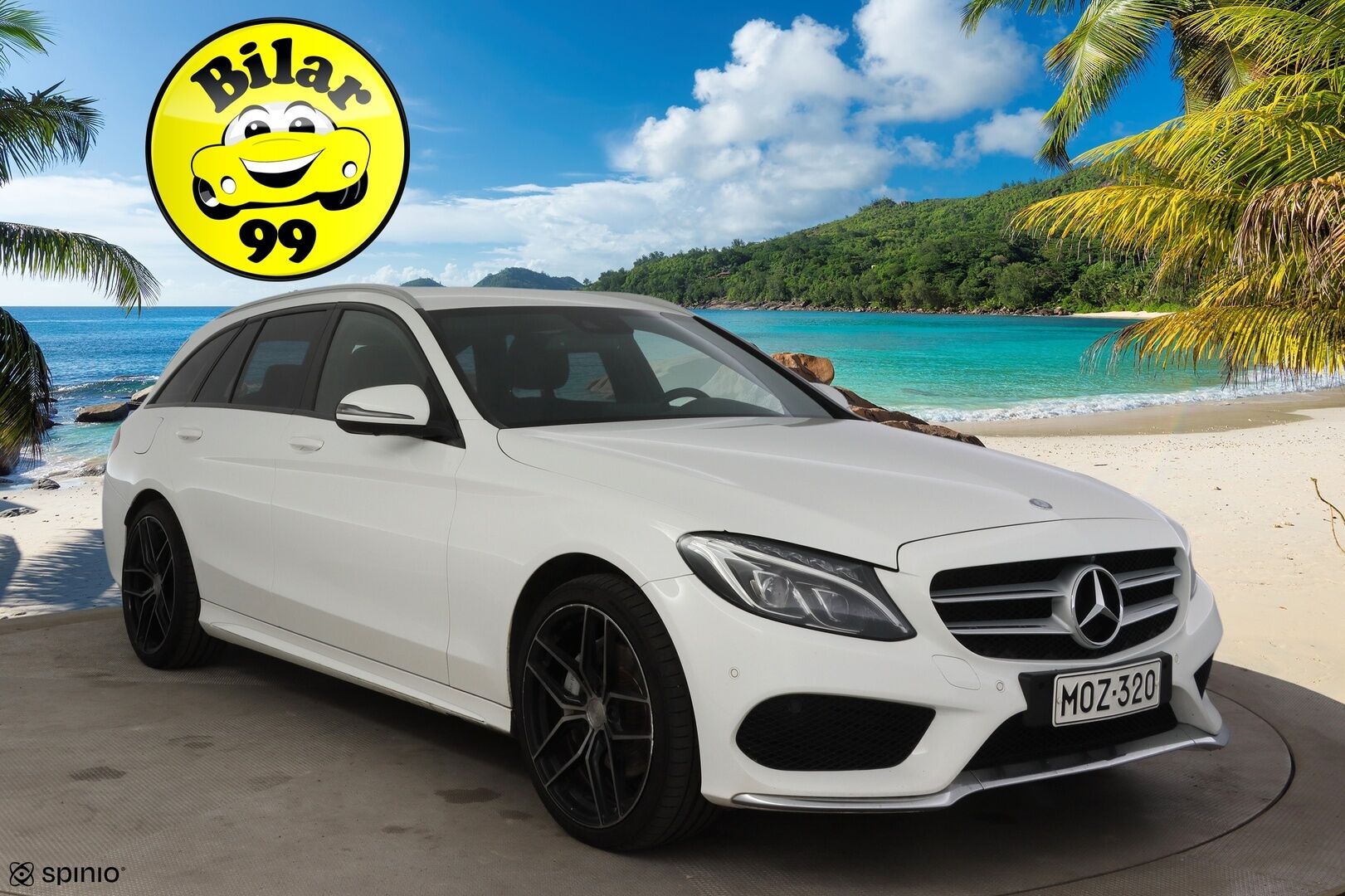 Mercedes-Benz C 2016 220 d T 4Matic 30 Years Edition  * AMG sisä- ja ulkopaketti / Webasto / Vakkari / 360° Kamera * - * Todella tyylikäs Suomi-Auto AMG paketilla! *