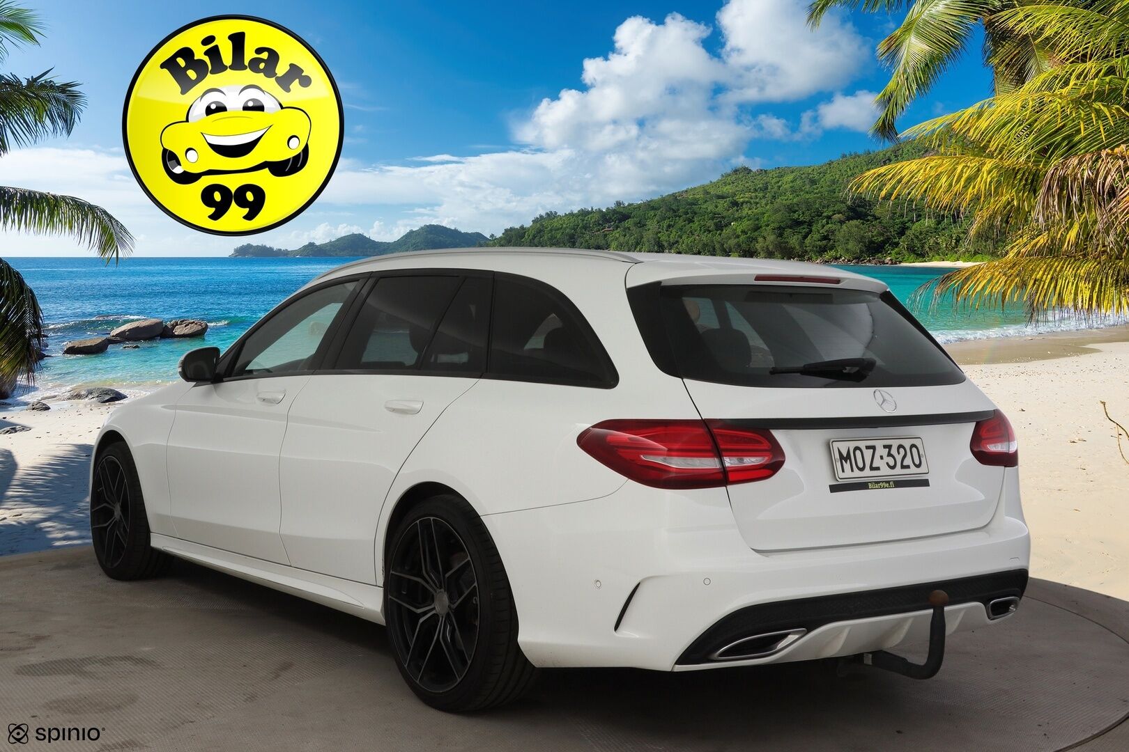 Mercedes-Benz C 2016 220 d T 4Matic 30 Years Edition  * AMG sisä- ja ulkopaketti / Webasto / Vakkari / 360° Kamera * - * Todella tyylikäs Suomi-Auto AMG paketilla! *