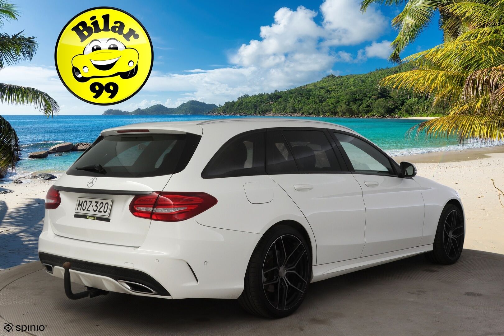 Mercedes-Benz C 2016 220 d T 4Matic 30 Years Edition  * AMG sisä- ja ulkopaketti / Webasto / Vakkari / 360° Kamera * - * Todella tyylikäs Suomi-Auto AMG paketilla! *