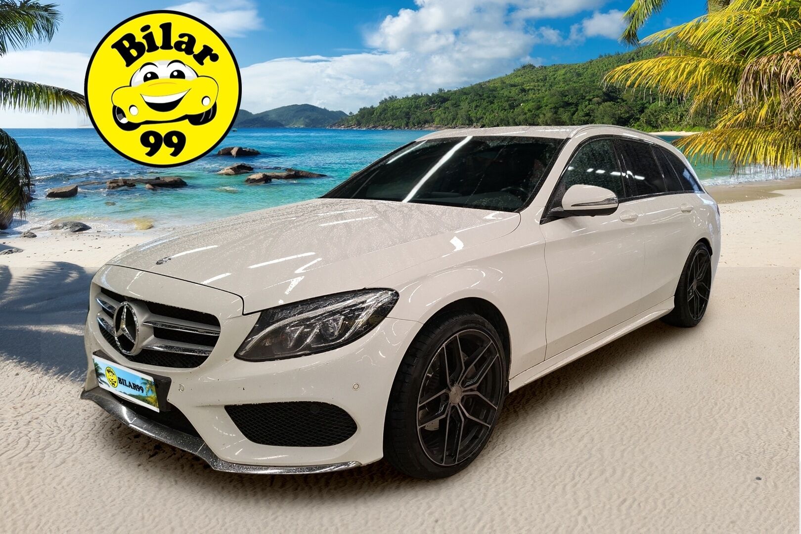 Mercedes-Benz C 2016 220 d T 4Matic 30 Years Edition  * AMG sisä- ja ulkopaketti / Webasto / Vakkari / 360° Kamera * - * Tyylikäs Suomi-Auto AMG ulkonäköpaketilla *