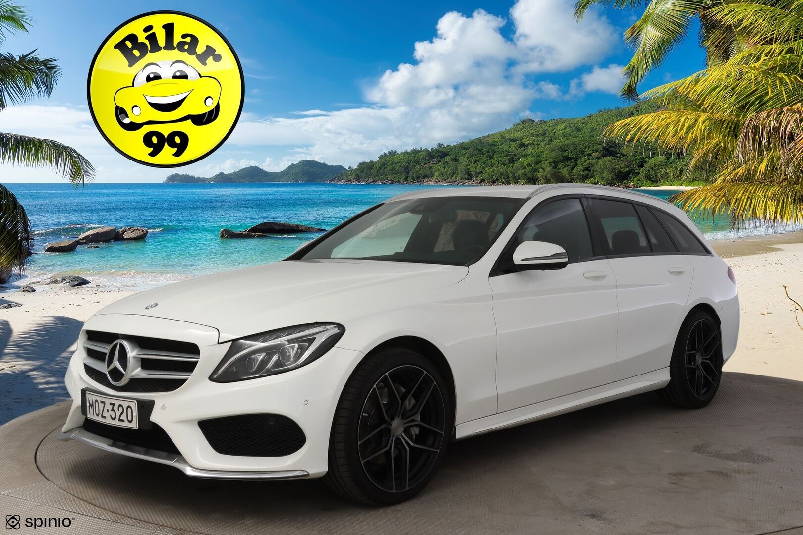 Mercedes-Benz C 2016 220 d T 4Matic 30 Years Edition  * AMG sisä- ja ulkopaketti / Webasto / Vakkari / 360° Kamera * - * Todella tyylikäs Suomi-Auto AMG paketilla! *