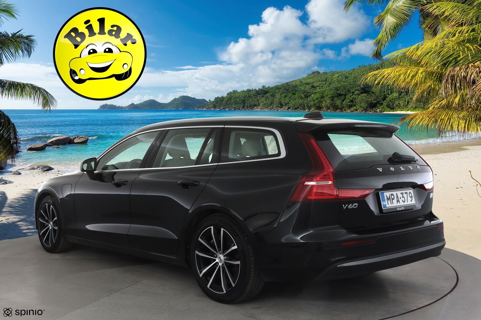 Volvo V60 2023 T6 AWD Long Range Plus Bright aut - | ACC | Koukku | Harman/Kardon | Sporttinahat muistilla | Full-LED Active | P.kamera | Pilot Assist | Keyless | Merkkihuollot | 1-om suomiauto | 