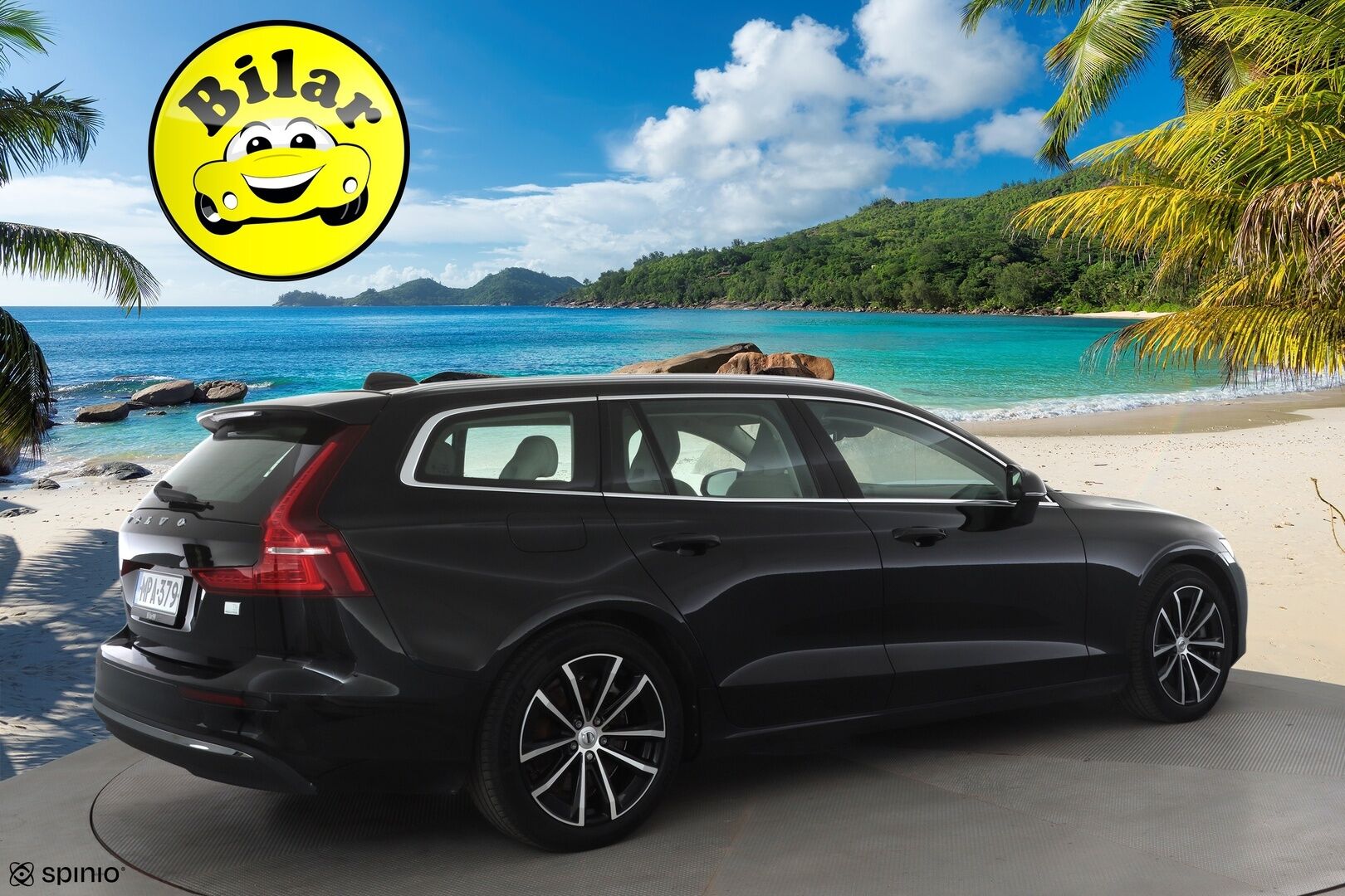 Volvo V60 2023 T6 AWD Long Range Plus Bright aut - | ACC | Koukku | Harman/Kardon | Sporttinahat muistilla | Full-LED Active | P.kamera | Pilot Assist | Keyless | Merkkihuollot | 1-om suomiauto | 