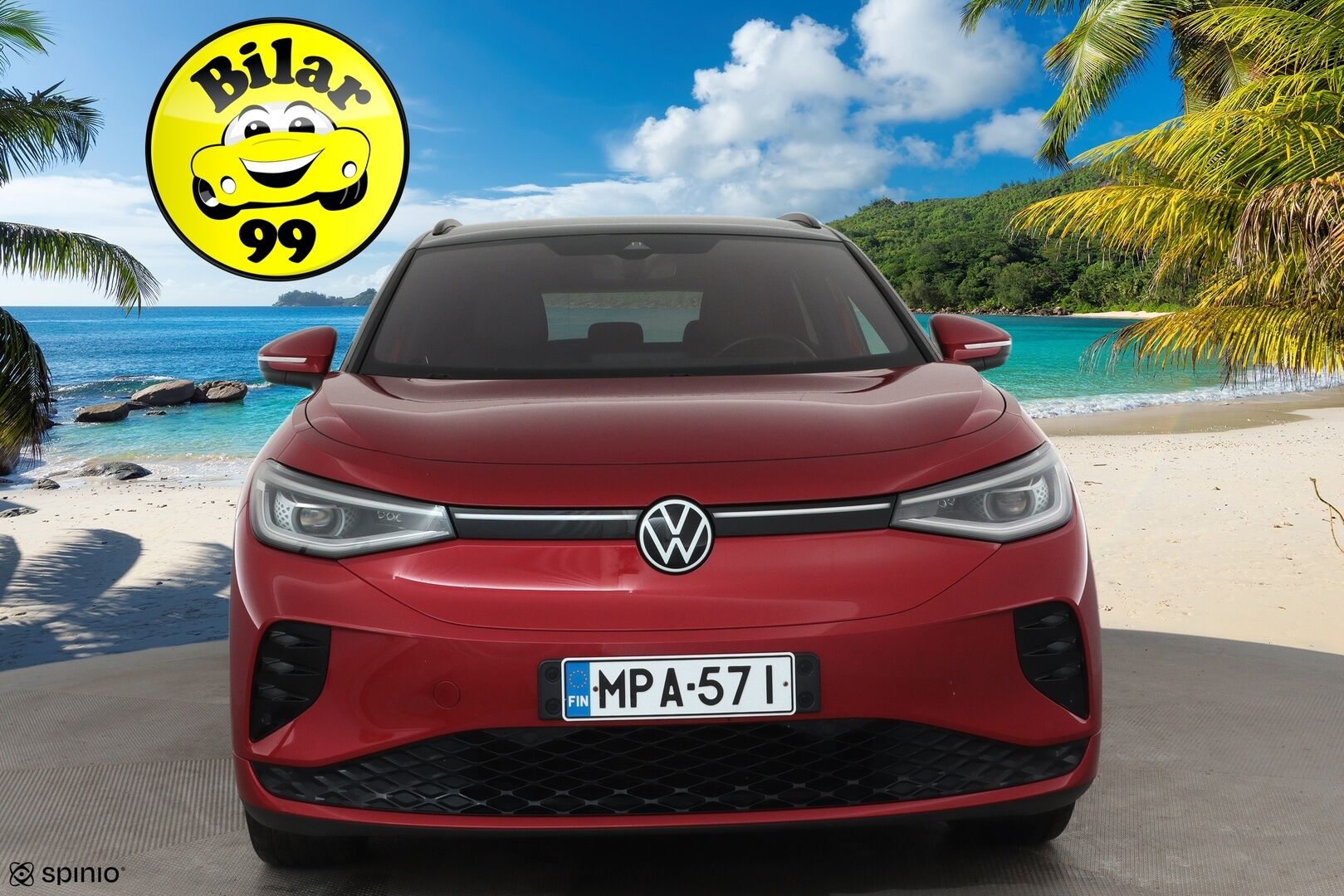 Volkswagen ID.4 2022 ID.4 GTX 220 KW **Lämpöpumppu / Koukku / Adapt.Vakkari / Matrix-LED / P.kamera / Navi / Kaistavahti / KeylessGO*' - Akku kuntotarkastettu / Merkkihuollettu!