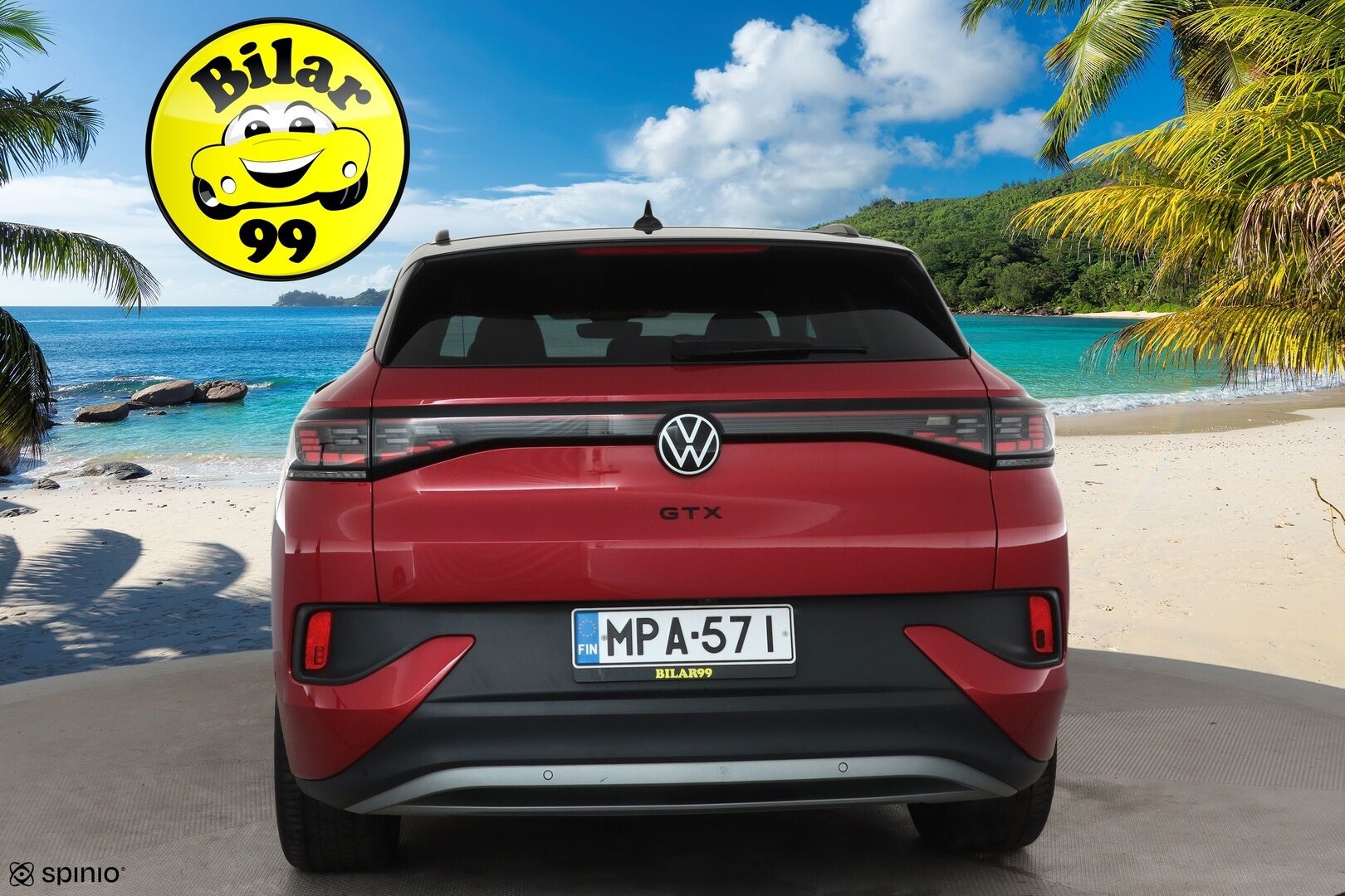 Volkswagen ID.4 2022 ID.4 GTX 220 KW **Lämpöpumppu / Koukku / Adapt.Vakkari / Matrix-LED / P.kamera / Navi / Kaistavahti / KeylessGO*' - Akku kuntotarkastettu / Merkkihuollettu!