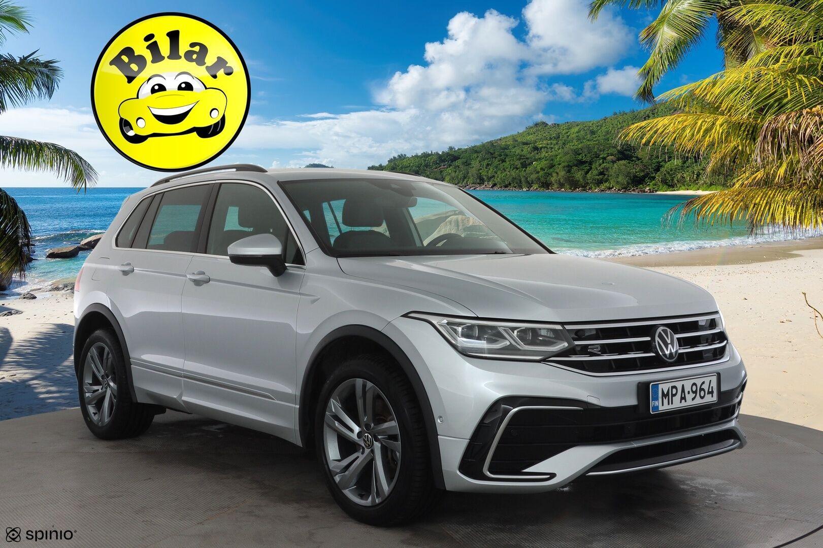 Volkswagen Tiguan 2023 R-Line eHybrid 180 kW DSG-automaatti - | ACC | Adapt.LED | P.Kamera | Kaistavahti | Digimittaristo | Navi | Keyless | Suomi-auto | Merkkihuollot | Kahdet renkaat |