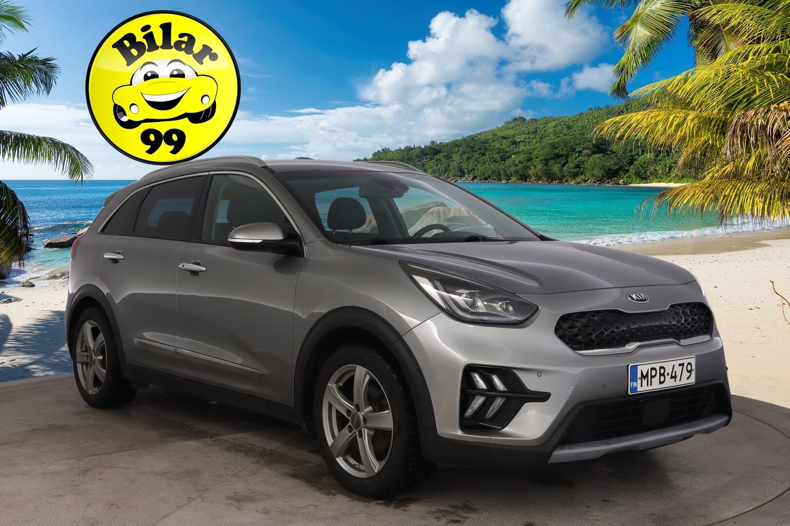 Kia Niro 2020 Hybrid 1,6 GDI Business Luxury DCT *ACC / Nahat / Koukku / Kamera / Sähköpenkki / Blis* - Merkkihuollettu / 2x alut&renkaat / Kessy / Penkinlämmitys edessä ja takana / Lämpöratti - HULLUT AVAJAISHULINAT KORKOTARJOUS 3,29 %