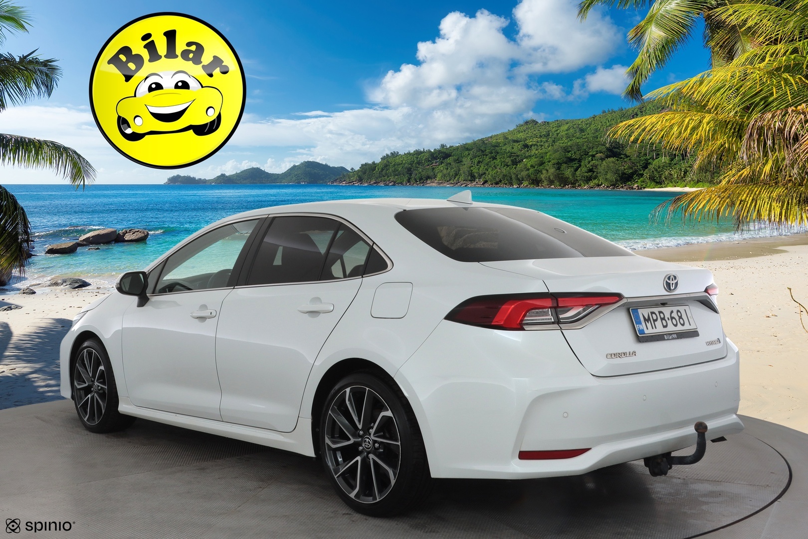 Toyota Corolla 2023 Sedan 1,8 Hybrid Premium - | ACC | Koukku | HUD | Puolinahat | Kattoluukku | Digimittaristo | P.kamera | Navi | Keyless | PDA | LDA | BSM | Merkkihuollettu | 1-om suomiauto |