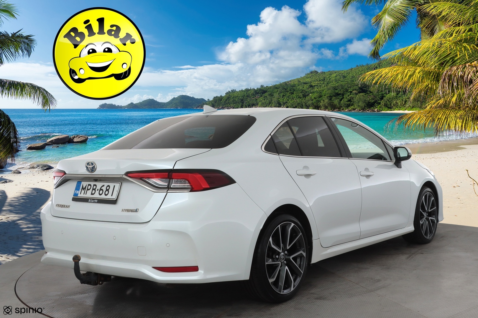 Toyota Corolla 2023 Sedan 1,8 Hybrid Premium - | ACC | Koukku | HUD | Puolinahat | Kattoluukku | Digimittaristo | P.kamera | Navi | Keyless | PDA | LDA | BSM | Merkkihuollettu | 1-om suomiauto |