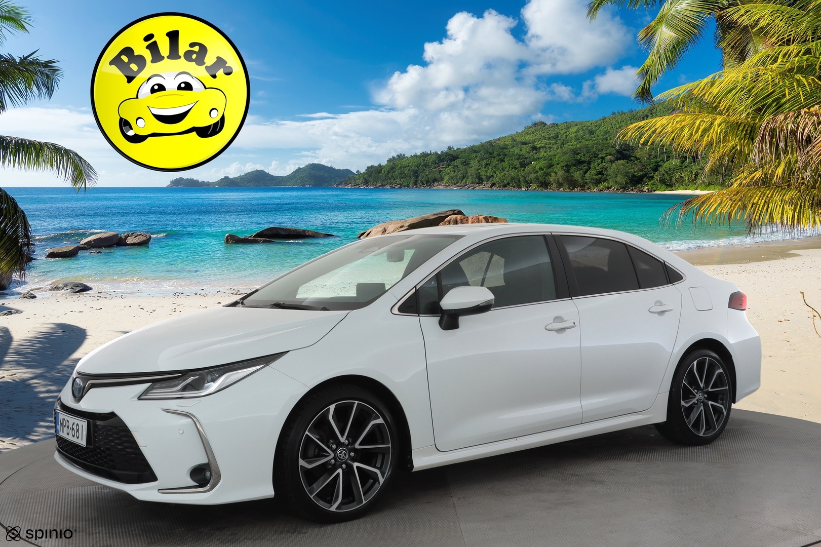 Toyota Corolla 2023 Sedan 1,8 Hybrid Premium - | ACC | Koukku | HUD | Puolinahat | Kattoluukku | Digimittaristo | P.kamera | Navi | Keyless | PDA | LDA | BSM | Merkkihuollettu | 1-om suomiauto |
