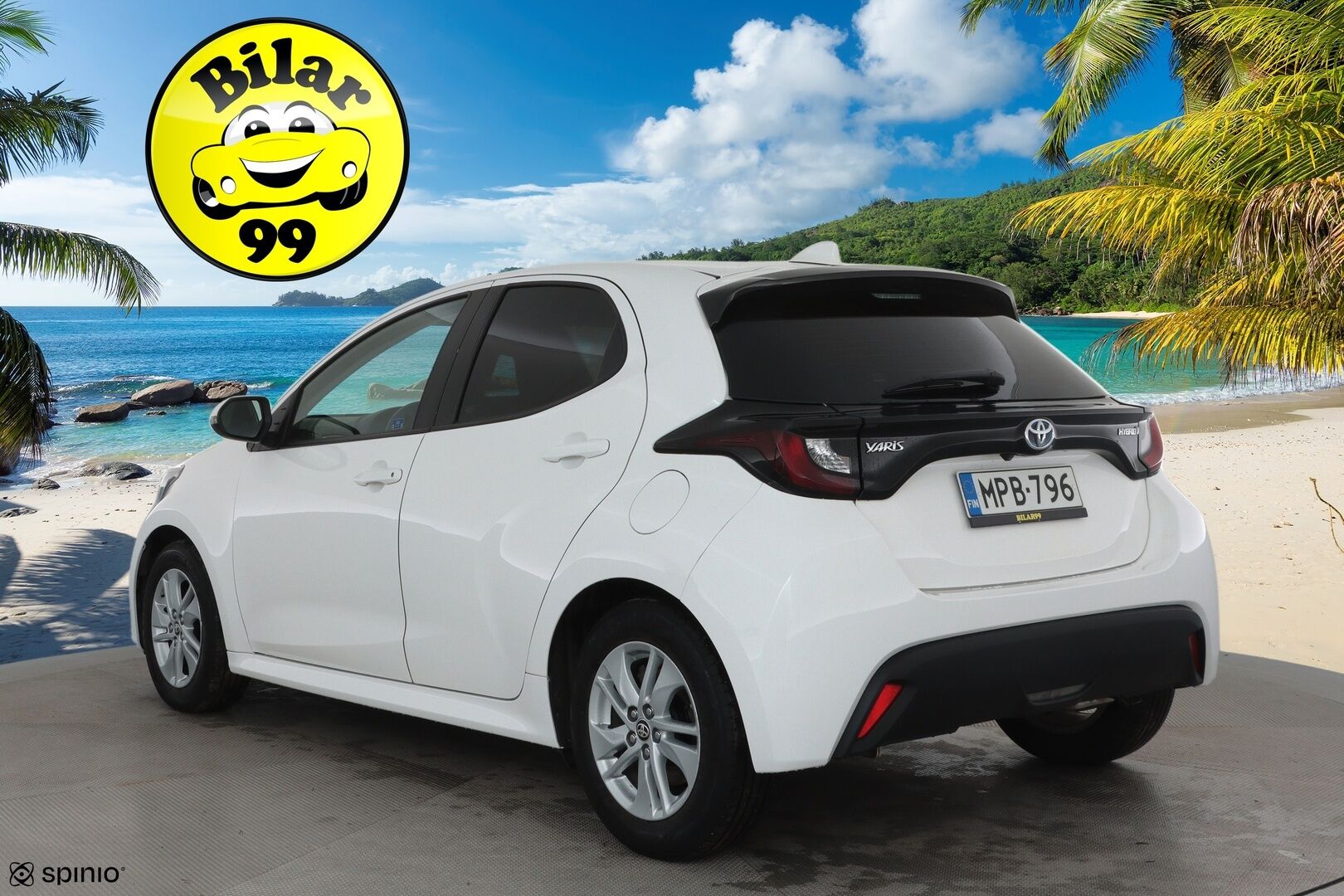 Toyota Yaris 2023 1,5 Hybrid Active Business *ACC / P.kamera / Navi / KeylessGo / Apple&Android / Ratinlämmitin* - 1.Om Suomi-auto / Kahdet renkaat aluvanteilla / Merkkihuollettu
