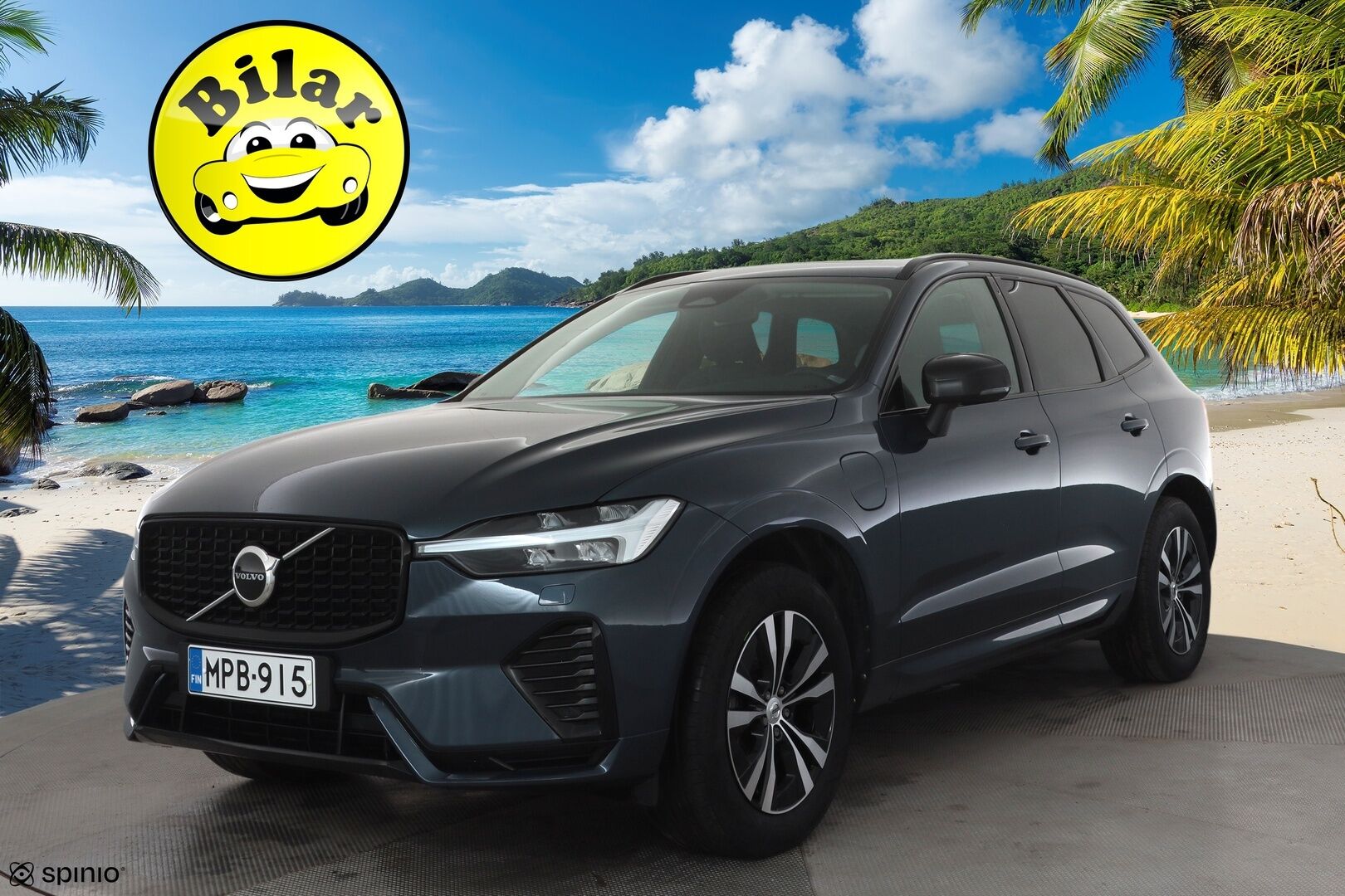 Volvo XC60 2024 T6 AWD Long Range Plus Dark aut - | ACC | Webasto | Koukku | Muistipenkit | Panorama | Full LED | High Performance LED | P.Kamera | Keyless | Apple&Android | 1.Om Suomi-auto | Kahdet Renkaat |