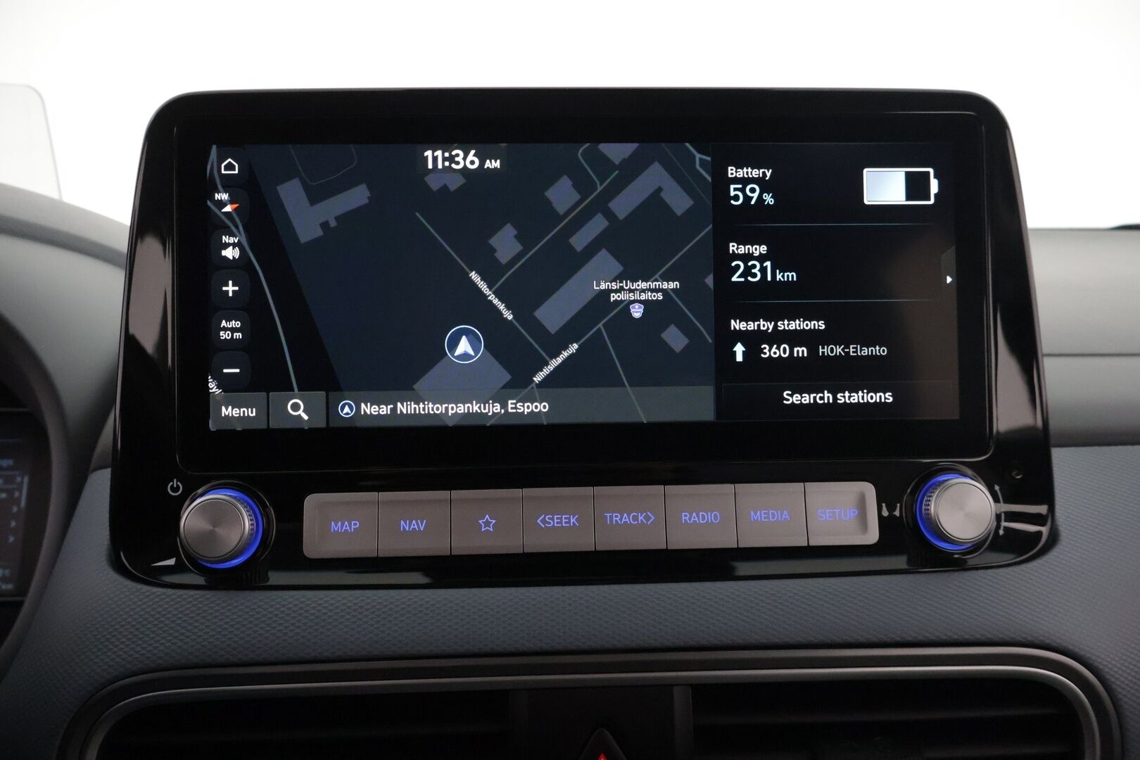 HYUNDAI KONA 2021 EV 64 kWh Premium - Adapt. Vakkari / HUD / P-kamera / Ilmastoidut Sähkönahat / KRELL / Kaistavahti / Ratinlämmitin / 2x renkaat / BLIS / KeylessGo
