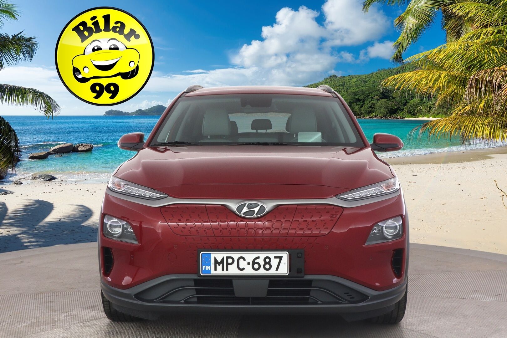 HYUNDAI KONA 2021 EV 64 kWh Premium - Adapt. Vakkari / HUD / P-kamera / Ilmastoidut Sähkönahat / KRELL / Kaistavahti / Ratinlämmitin / 2x renkaat / BLIS / KeylessGo