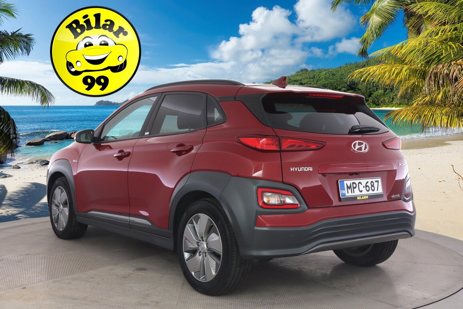 HYUNDAI KONA 2021 EV 64 kWh Premium - Adapt. Vakkari / HUD / P-kamera / Ilmastoidut Sähkönahat / KRELL / Kaistavahti / Ratinlämmitin / 2x renkaat / BLIS / KeylessGo